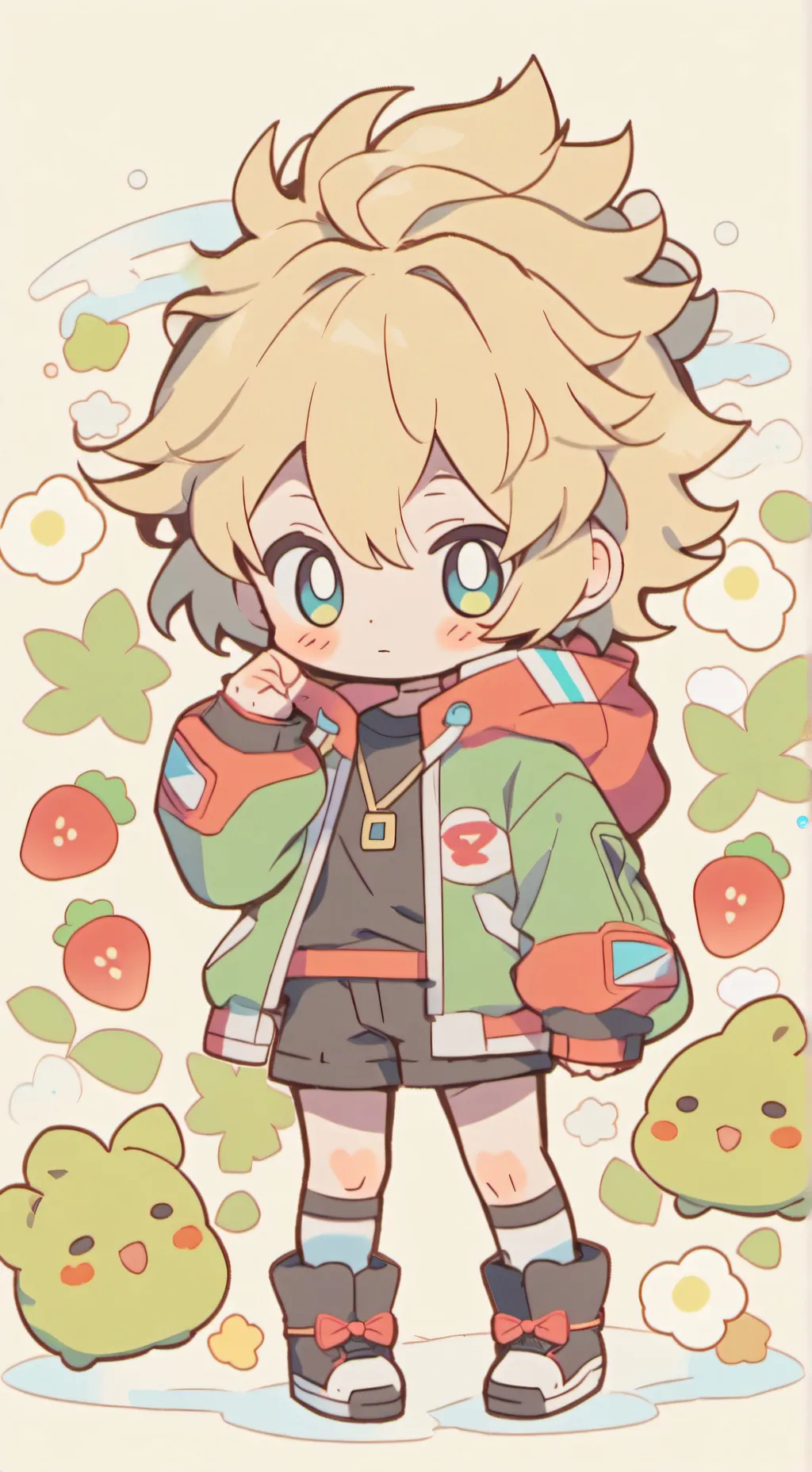 ai character: Mha tickle #1 background