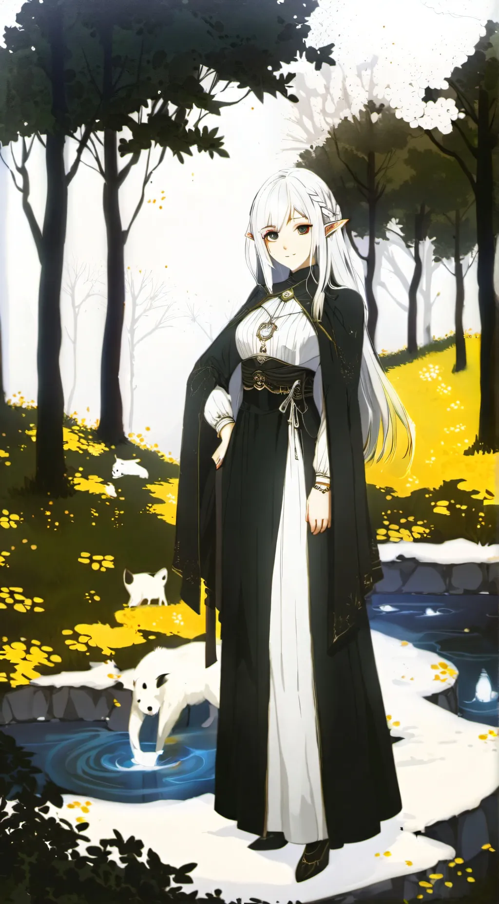 ai character: minina background