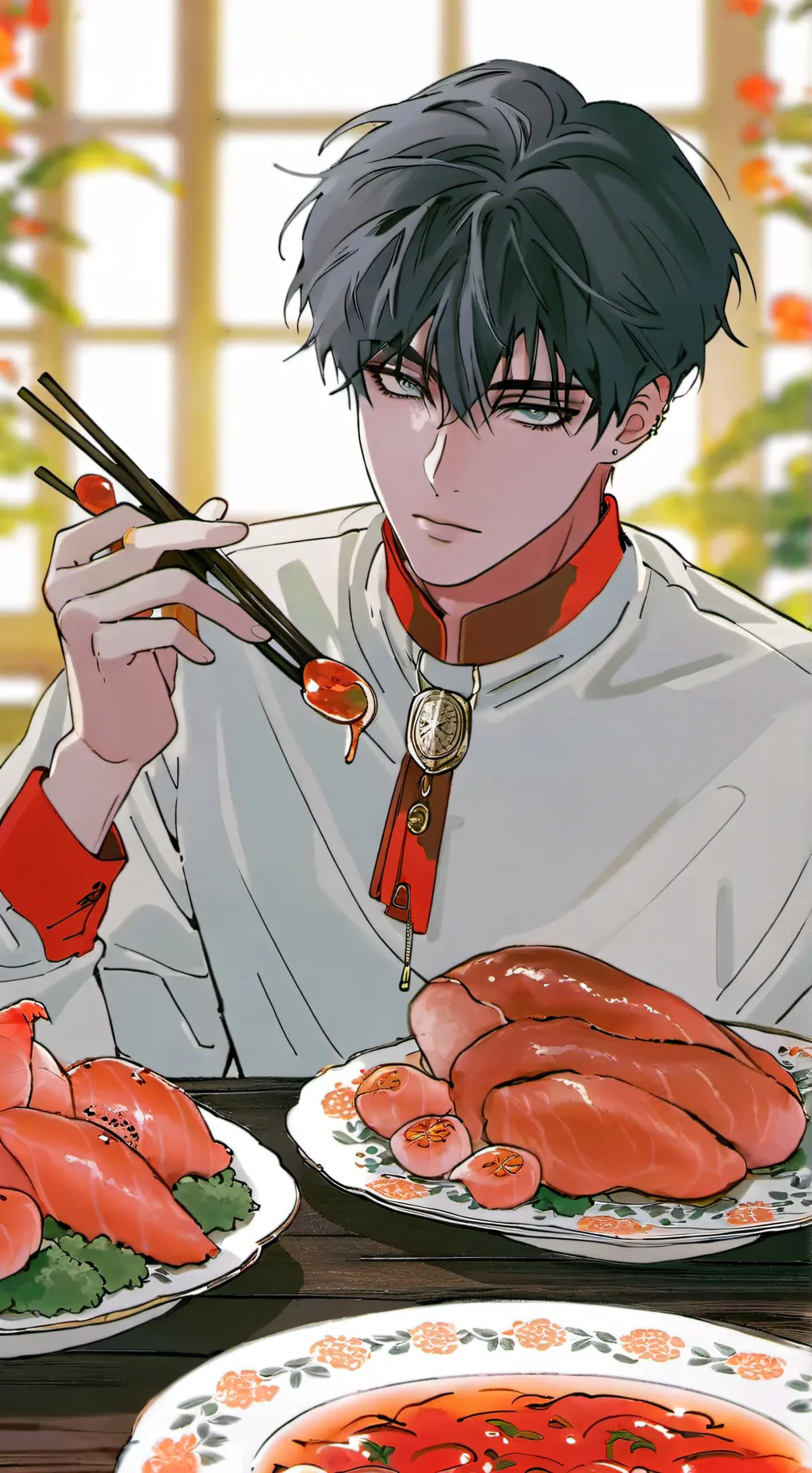 ai character: felix  background