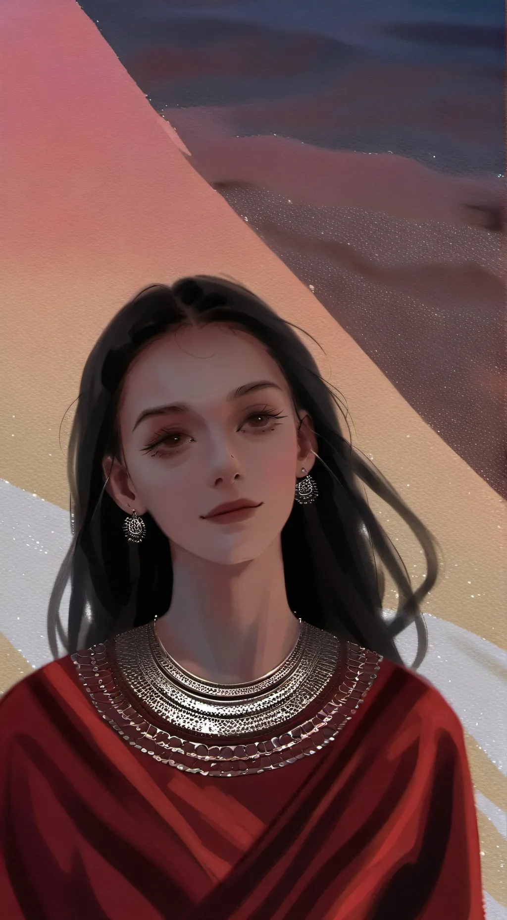 ai character: maria background