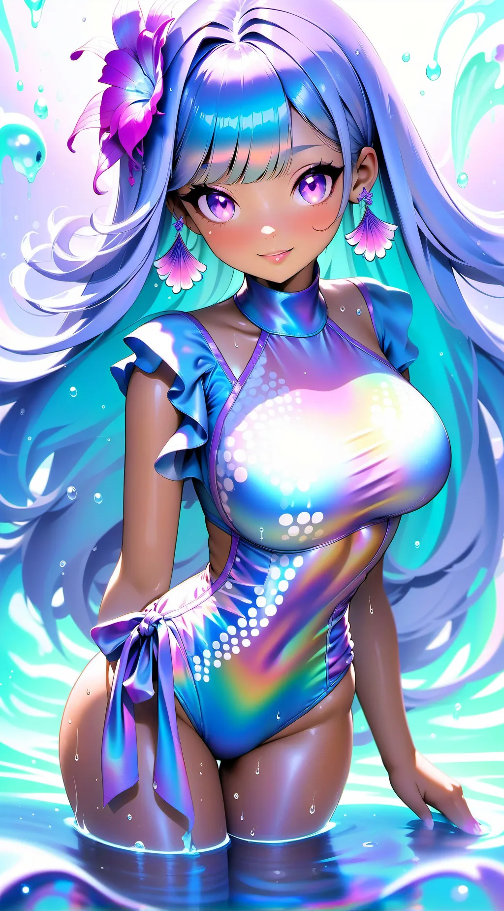 ai character: les filles background