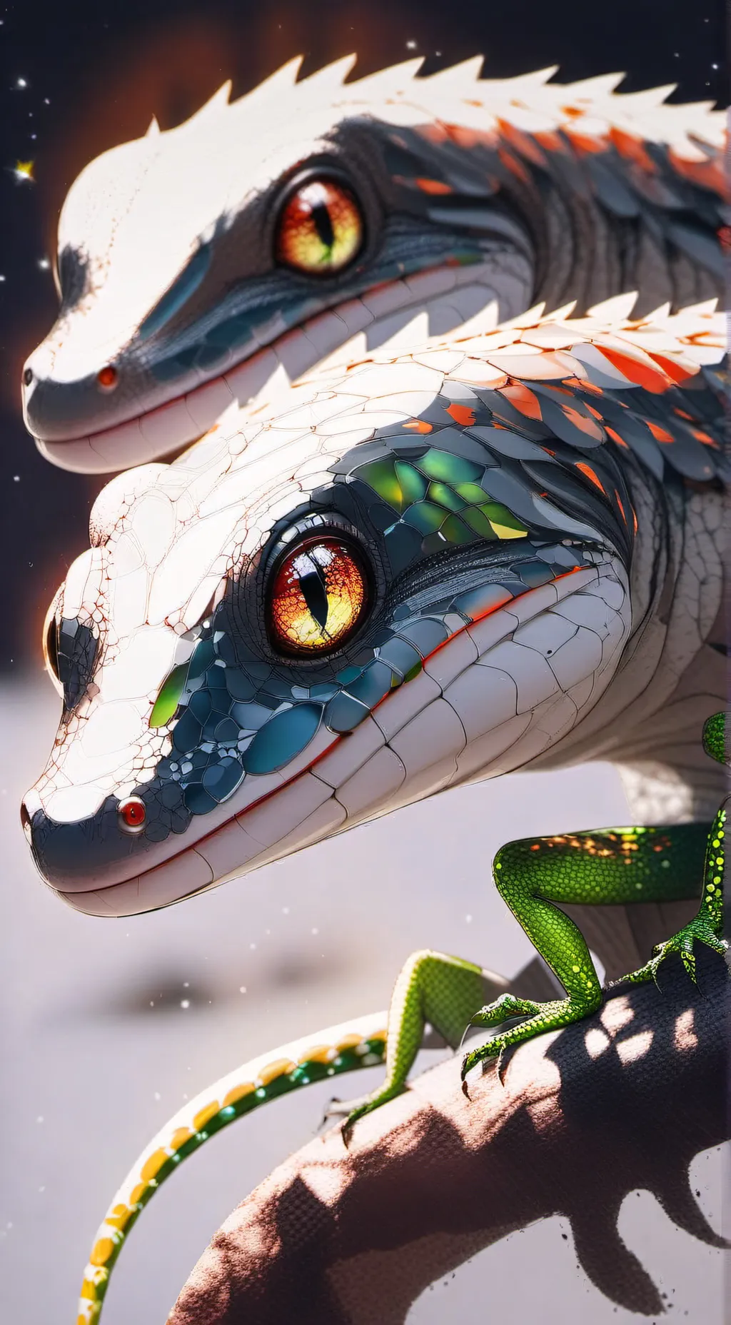 ai character: Pixel background