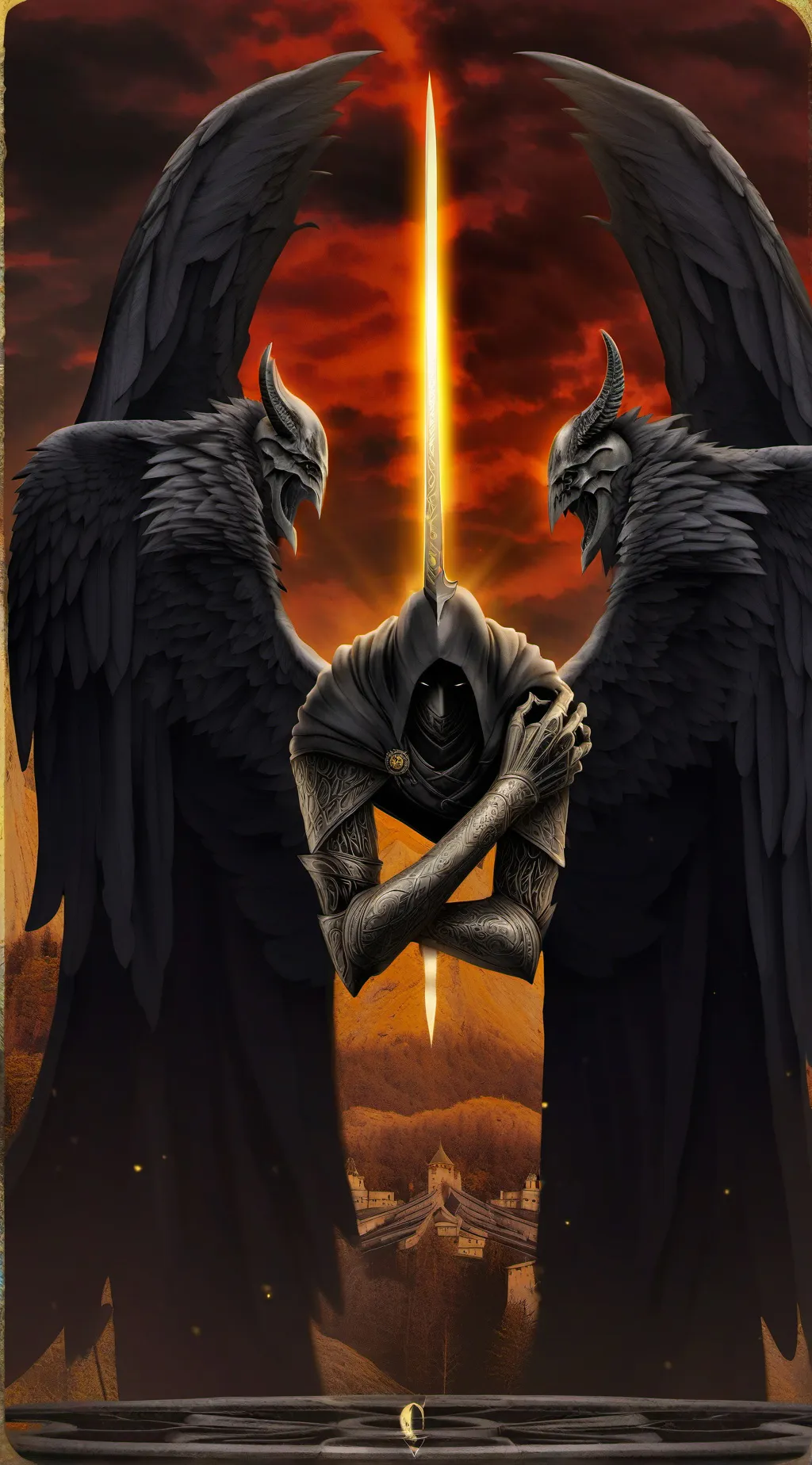 ai character: Dark Soul Ruler  background