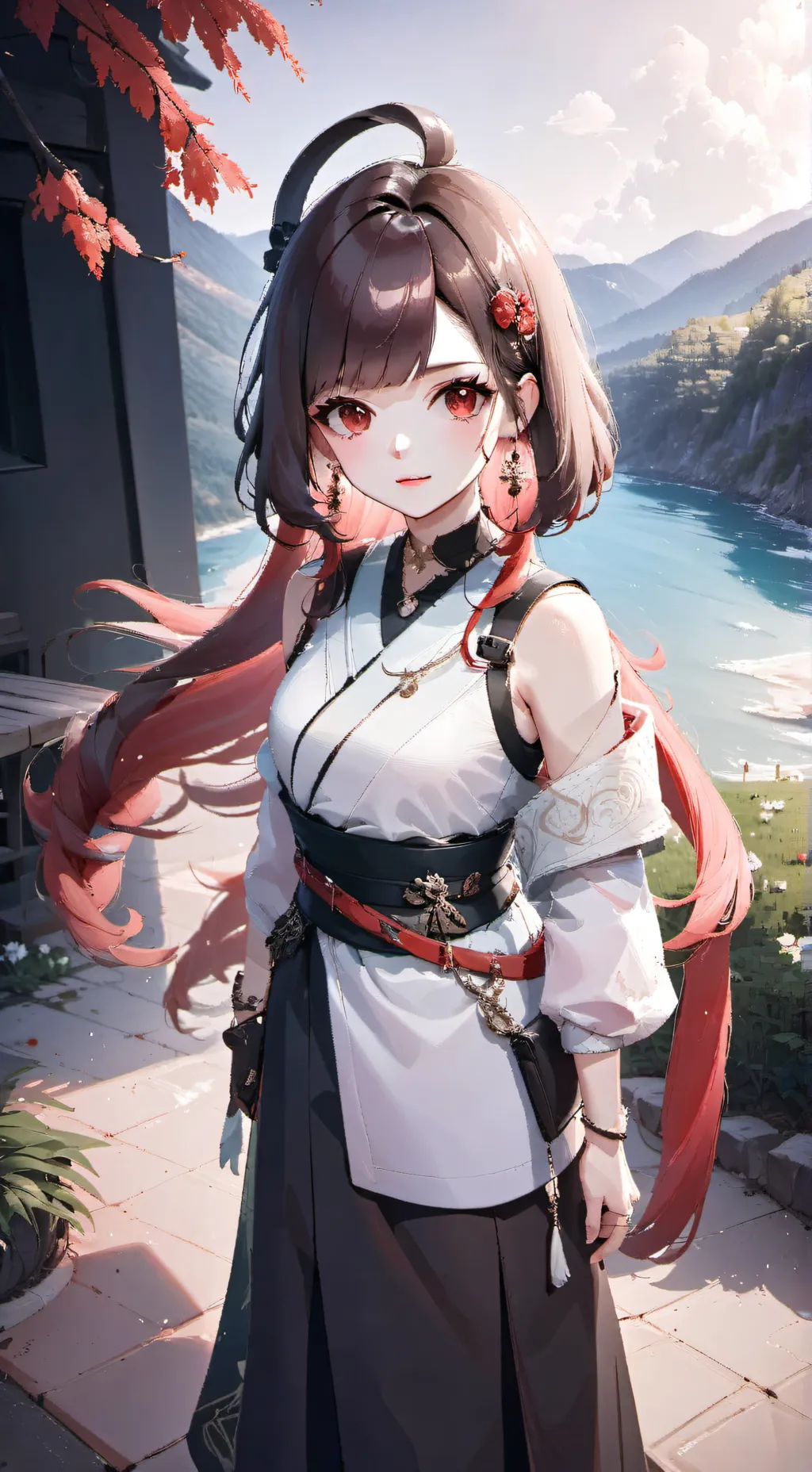 ai character: san valentin  mha background