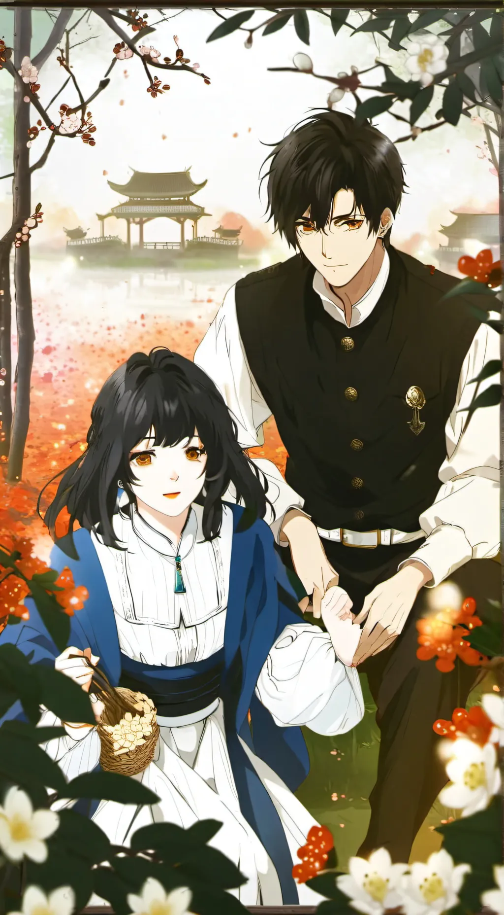 ai character: ande background