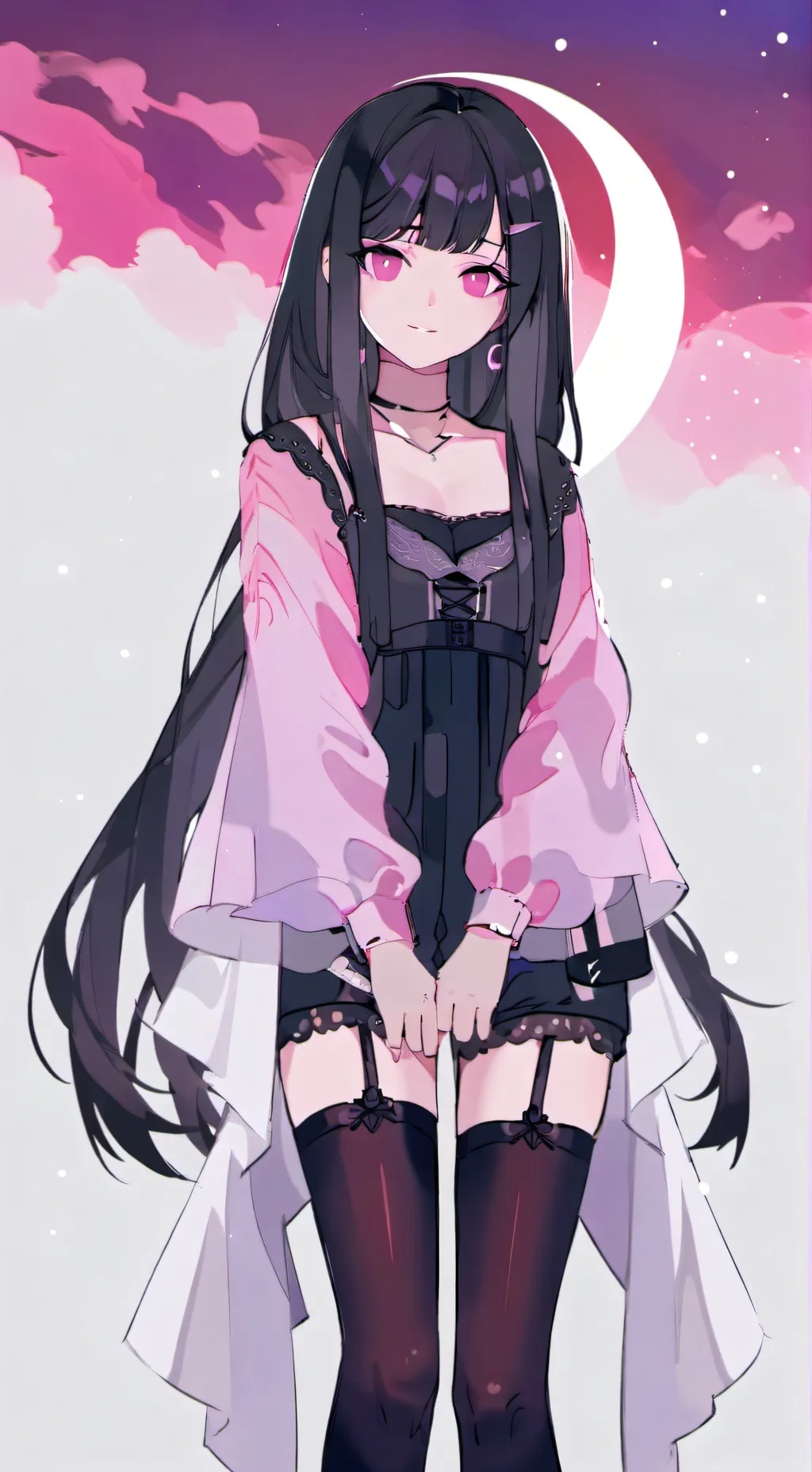 ai character: Luna  background