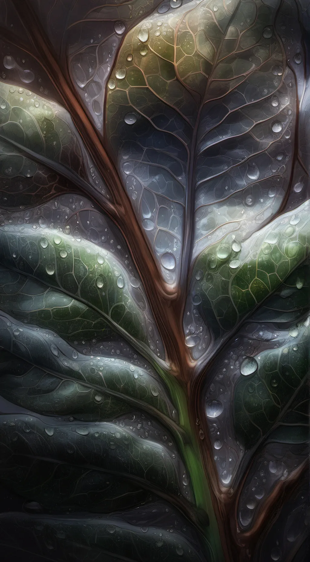 ai character: USA x oil background