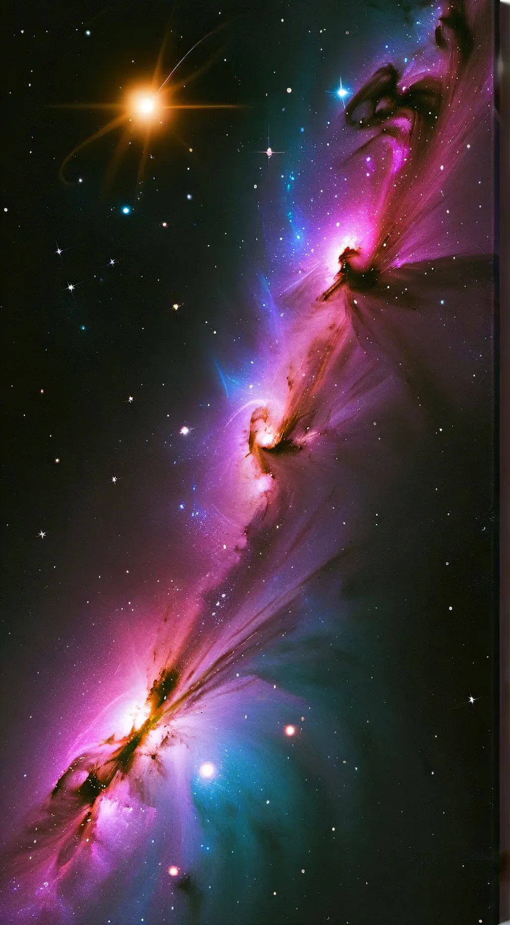 ai character: Narnia x Star Trek background