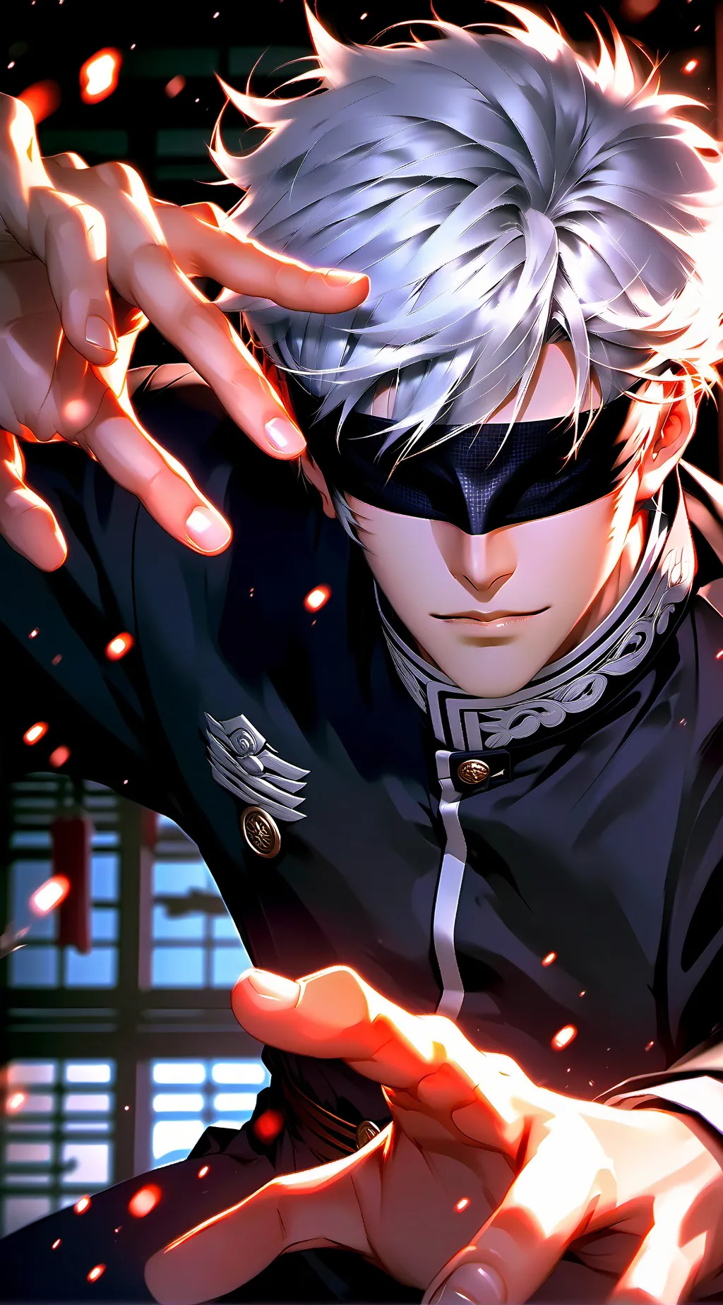 ai character: Satoru Gojo background