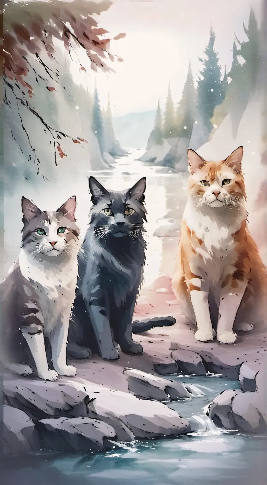 ai character: mo, mint, and lix background