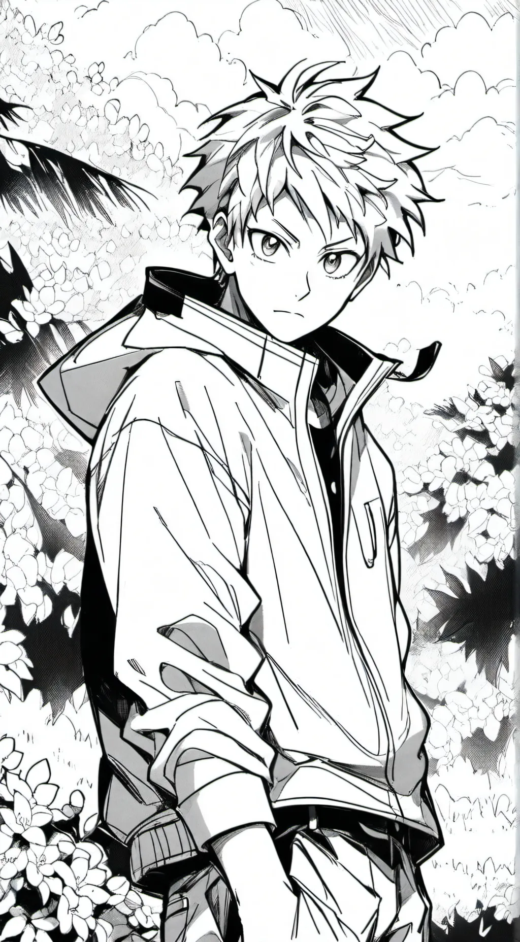 ai character: jjk x hashiras background