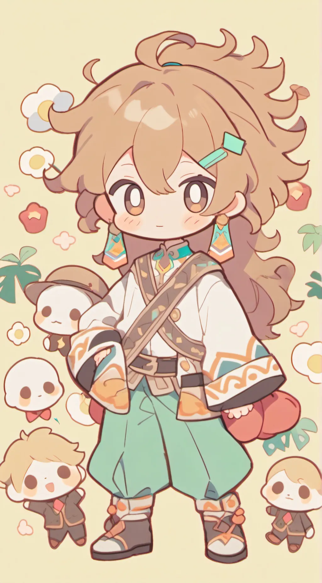 ai character: Dani background