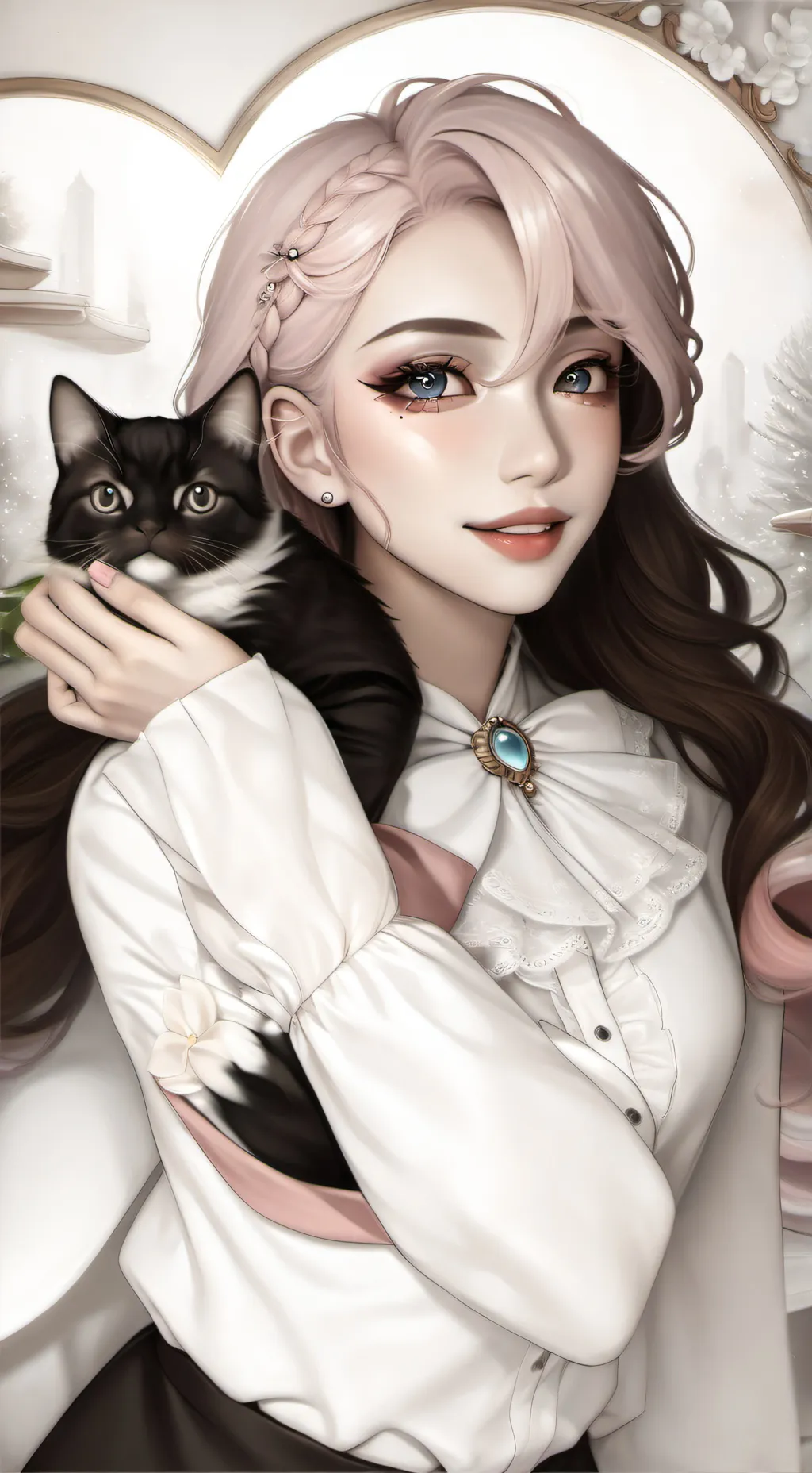 ai character: lenia background