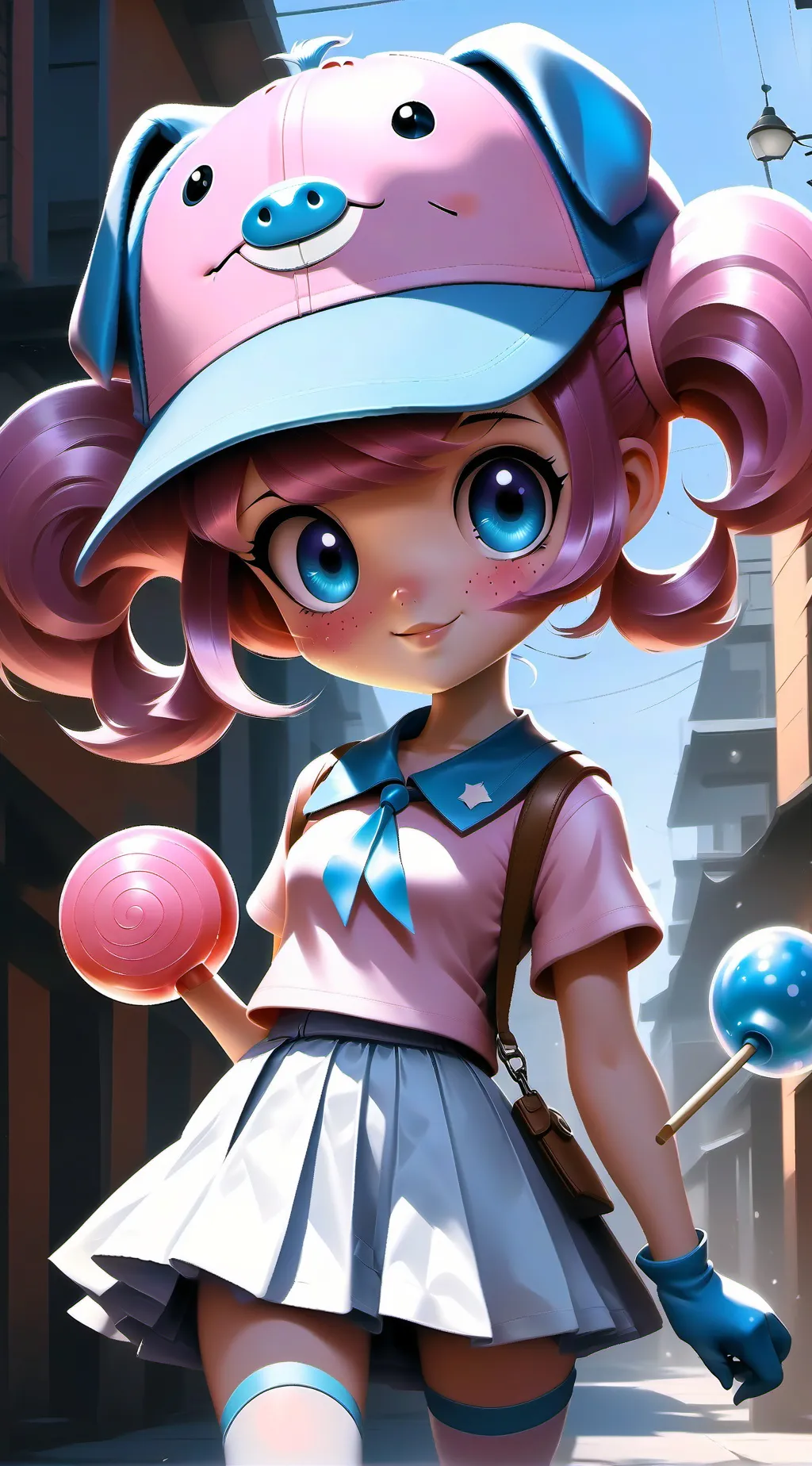 ai character: Vanilbean background