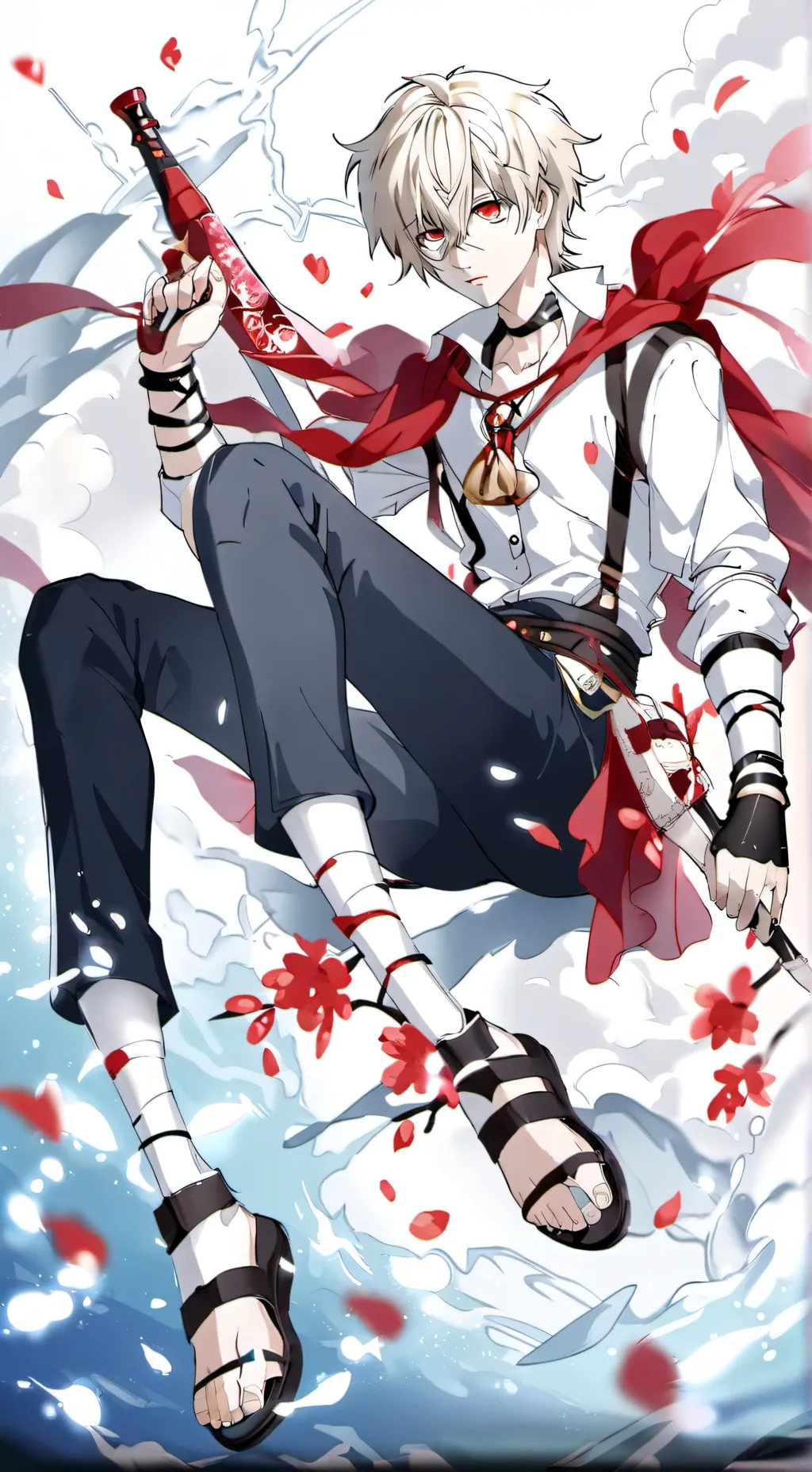 ai character: Leo background