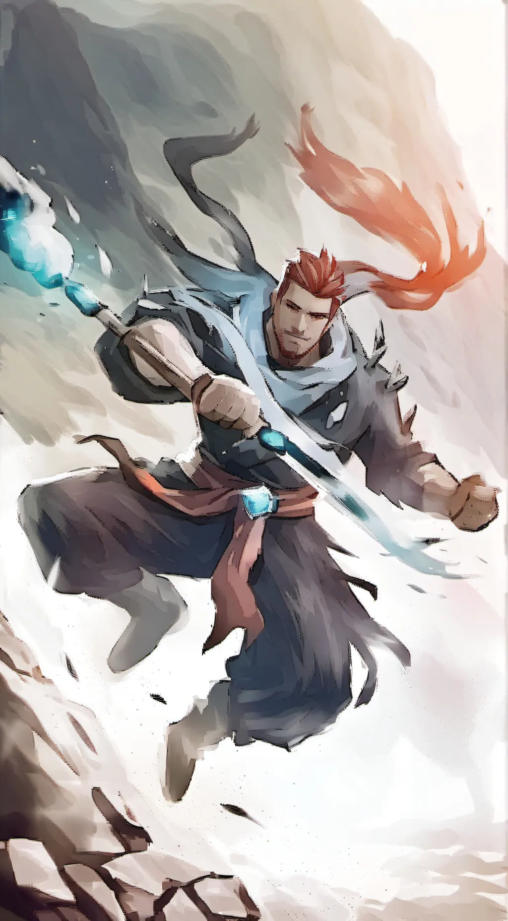 ai character: Рон  background