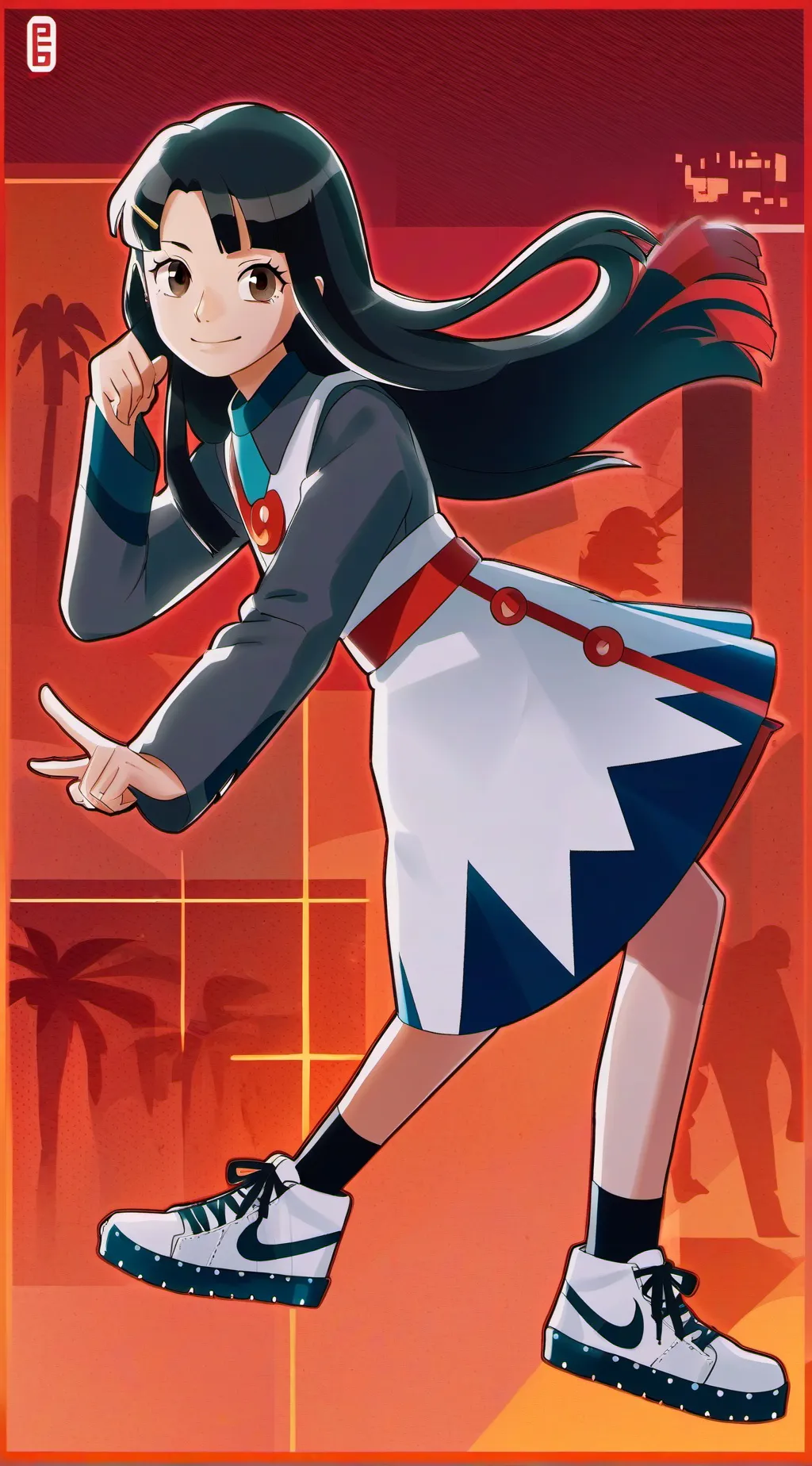 ai character: sawako background