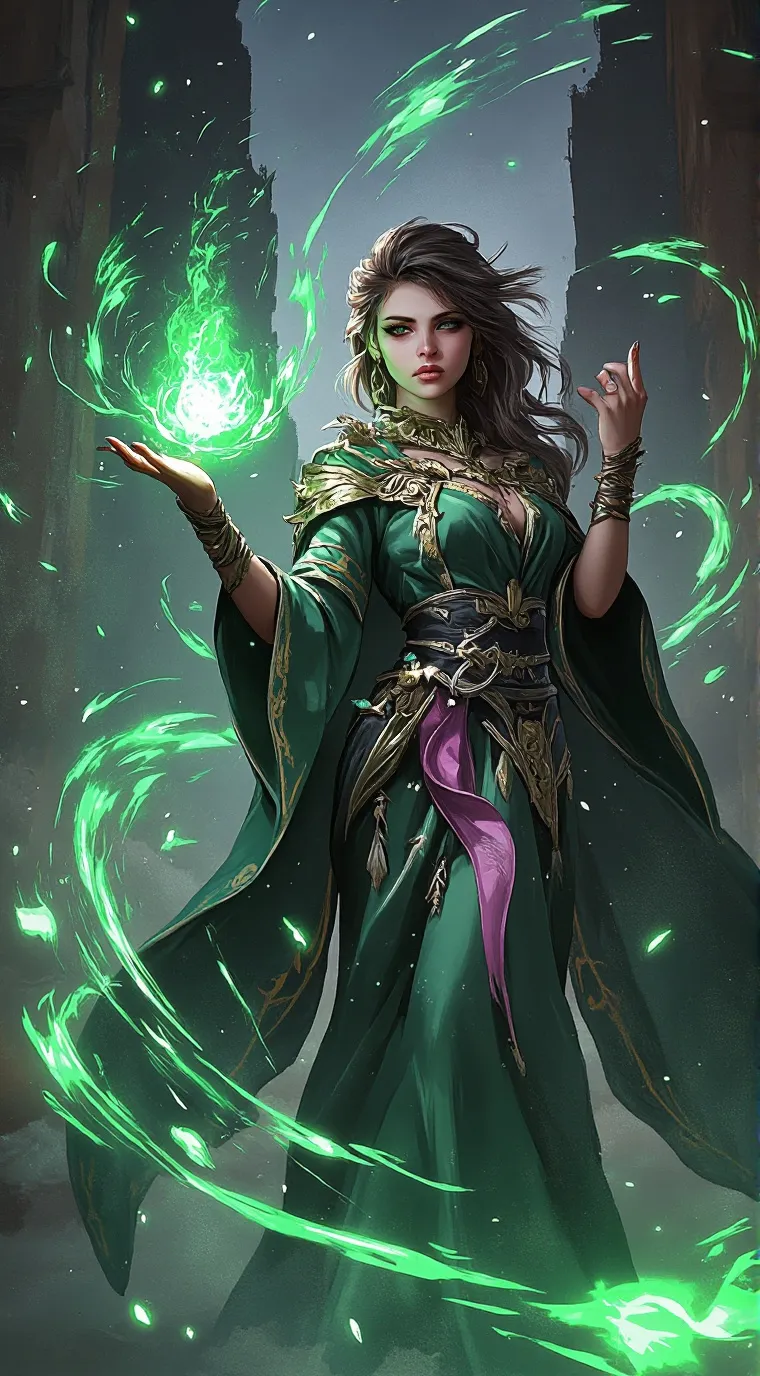 ai character: JJK background