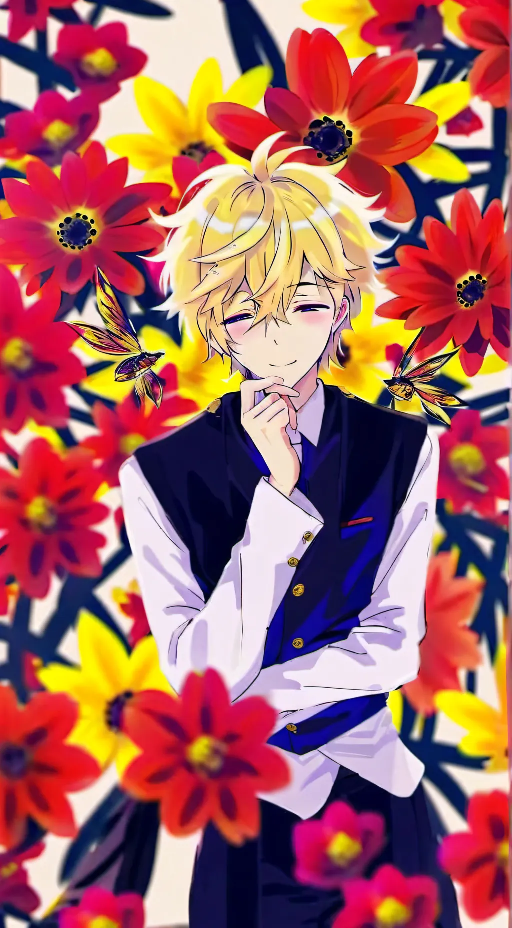 ai character: Akane background