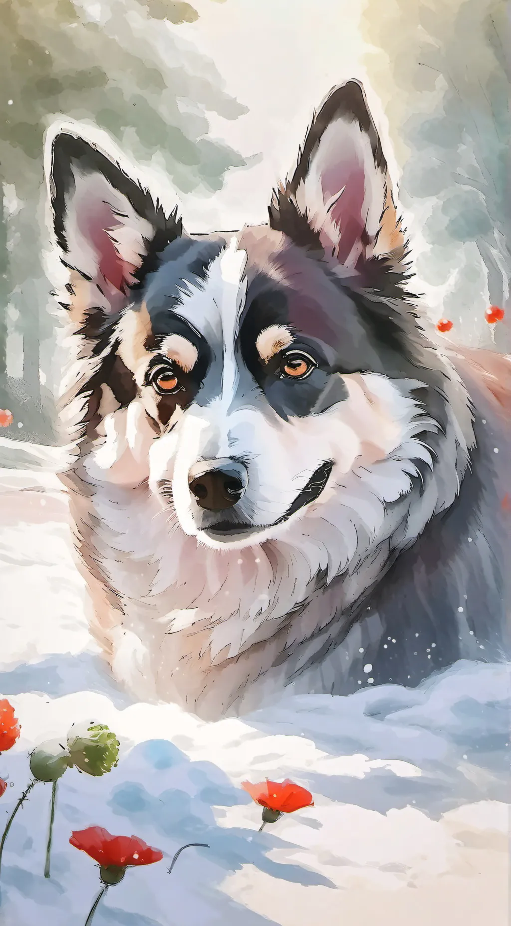 ai character: el regalo background