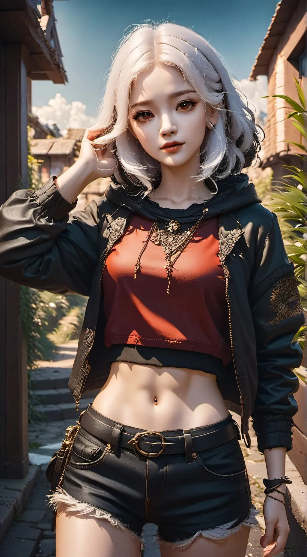 ai character: sarah background