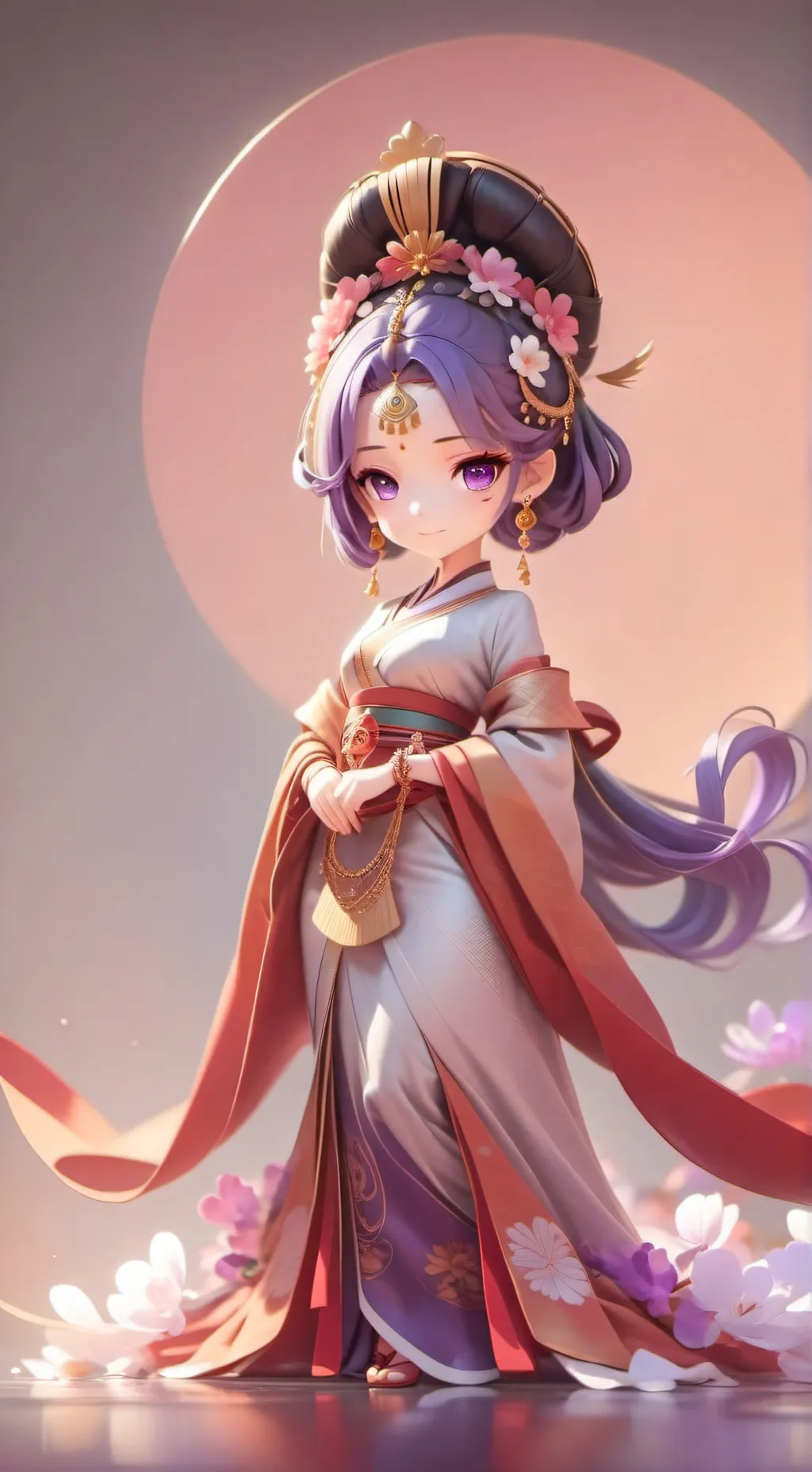 ai character: kny background