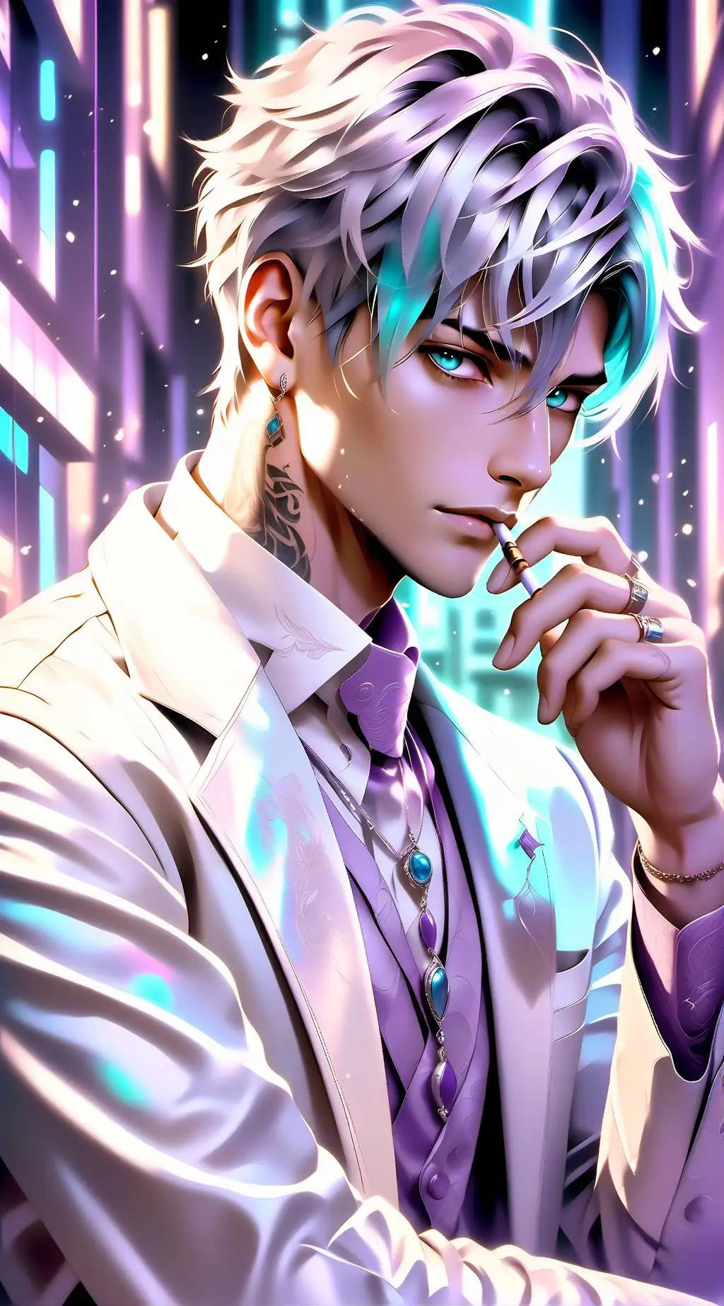 ai character: Axel background