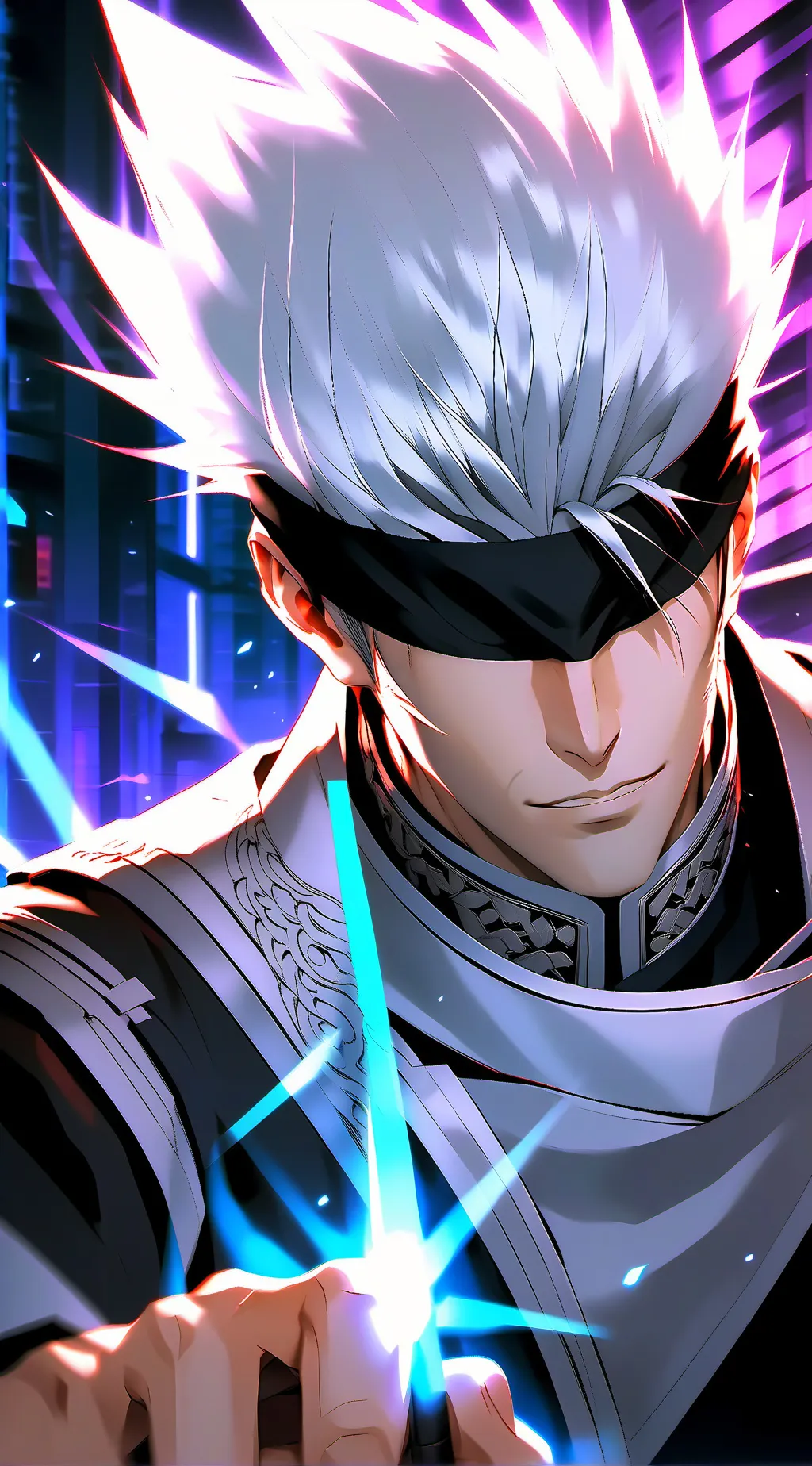 ai character: Satoru Gojo background