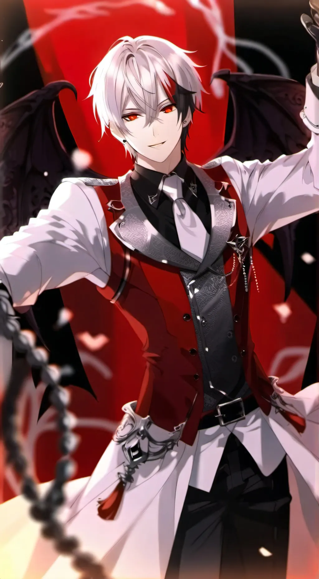 ai character: Félix  background