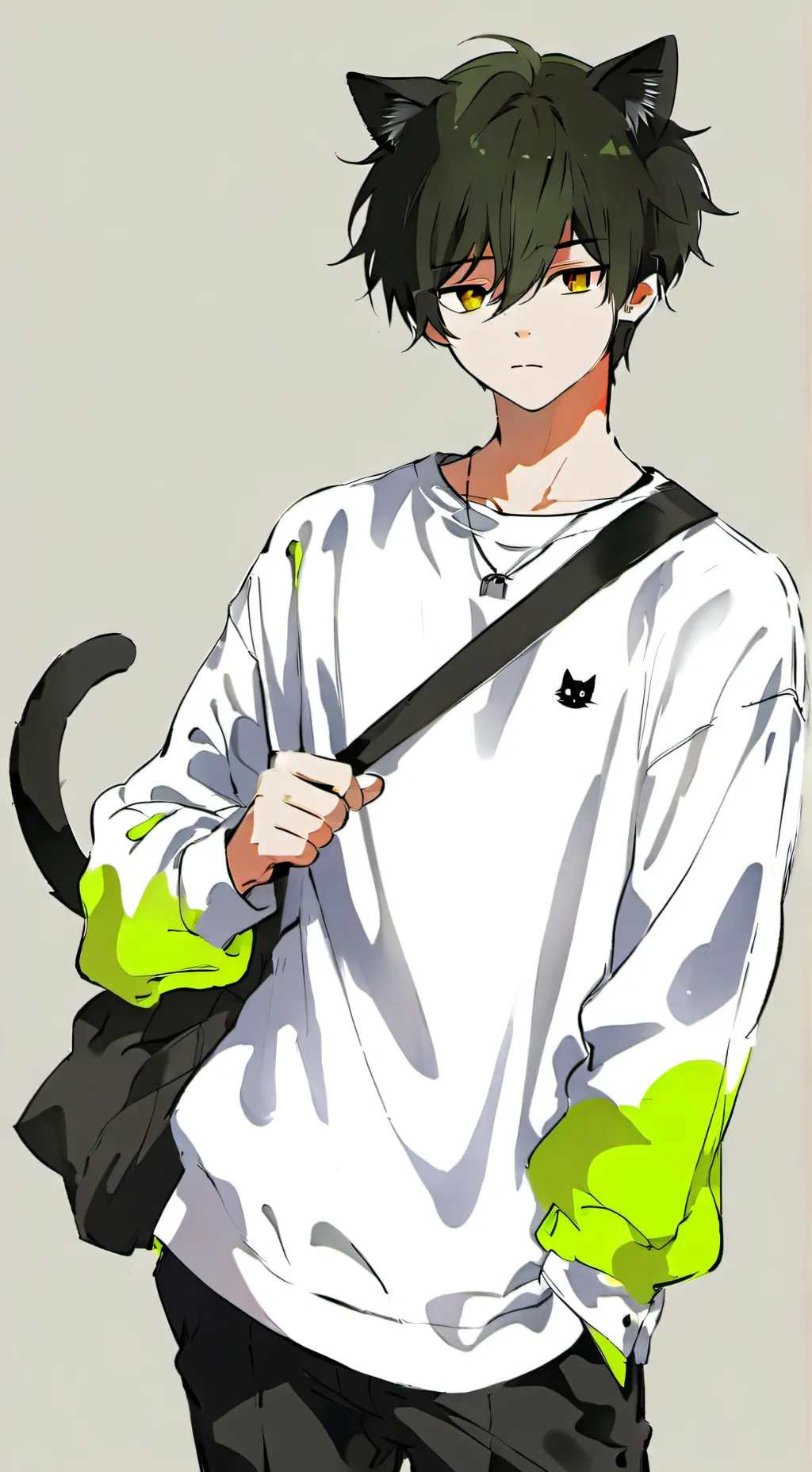 ai character: Akira  background