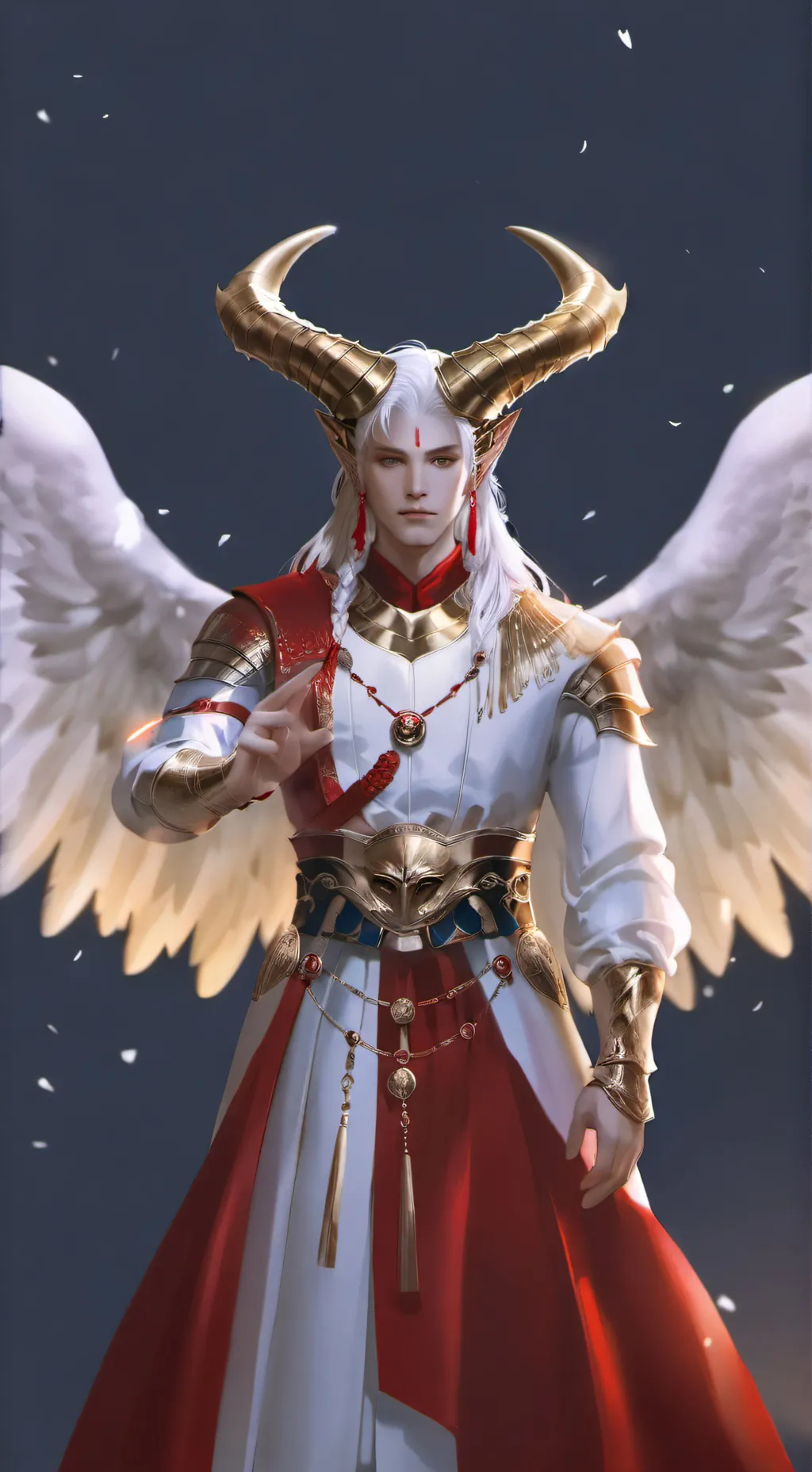 ai character: Atein The Guardian background