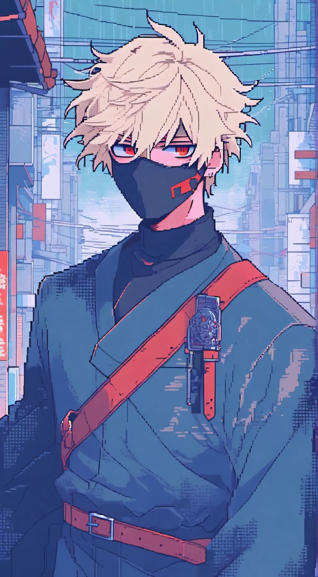 ai character: Bakugo  background