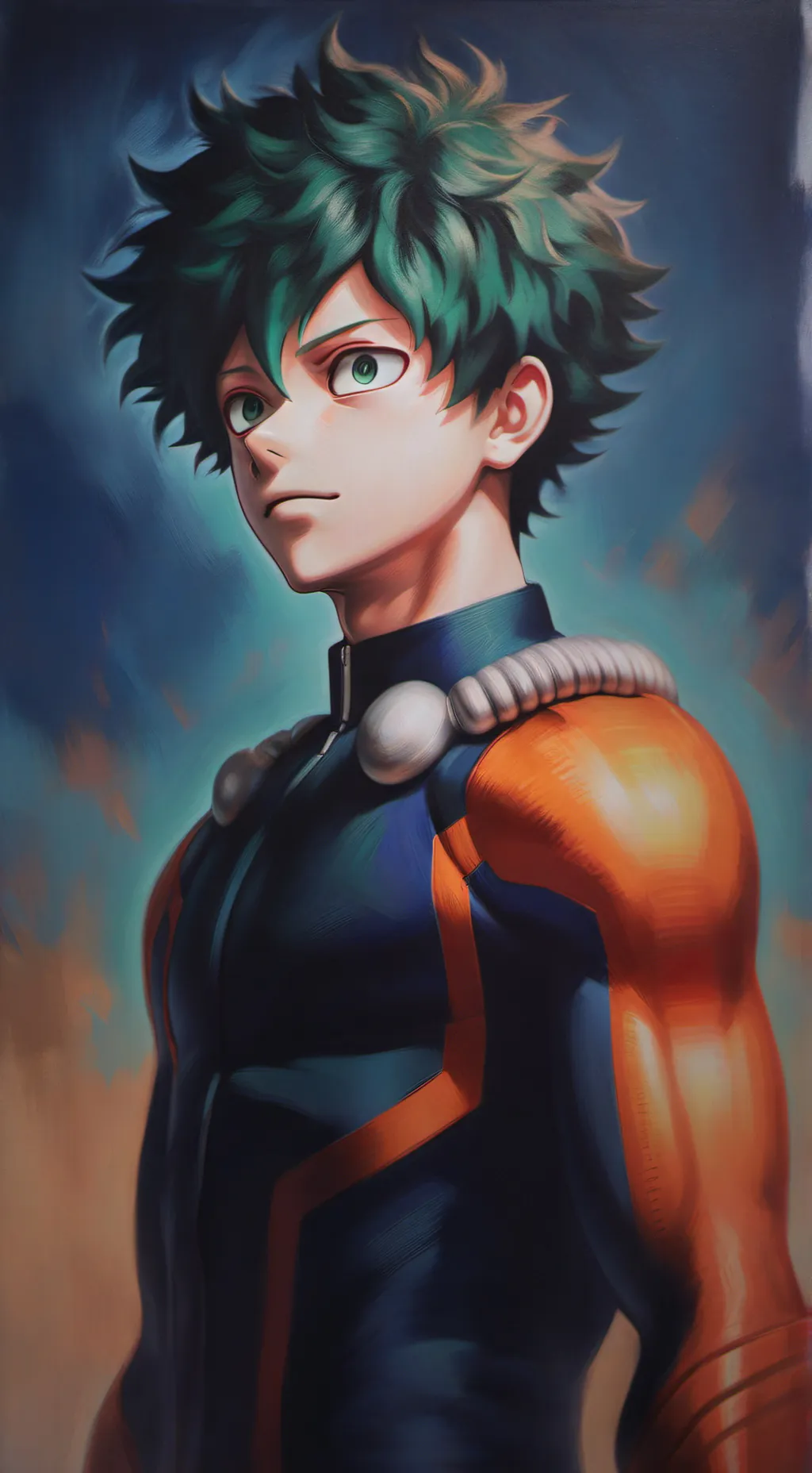 ai character: Deku background