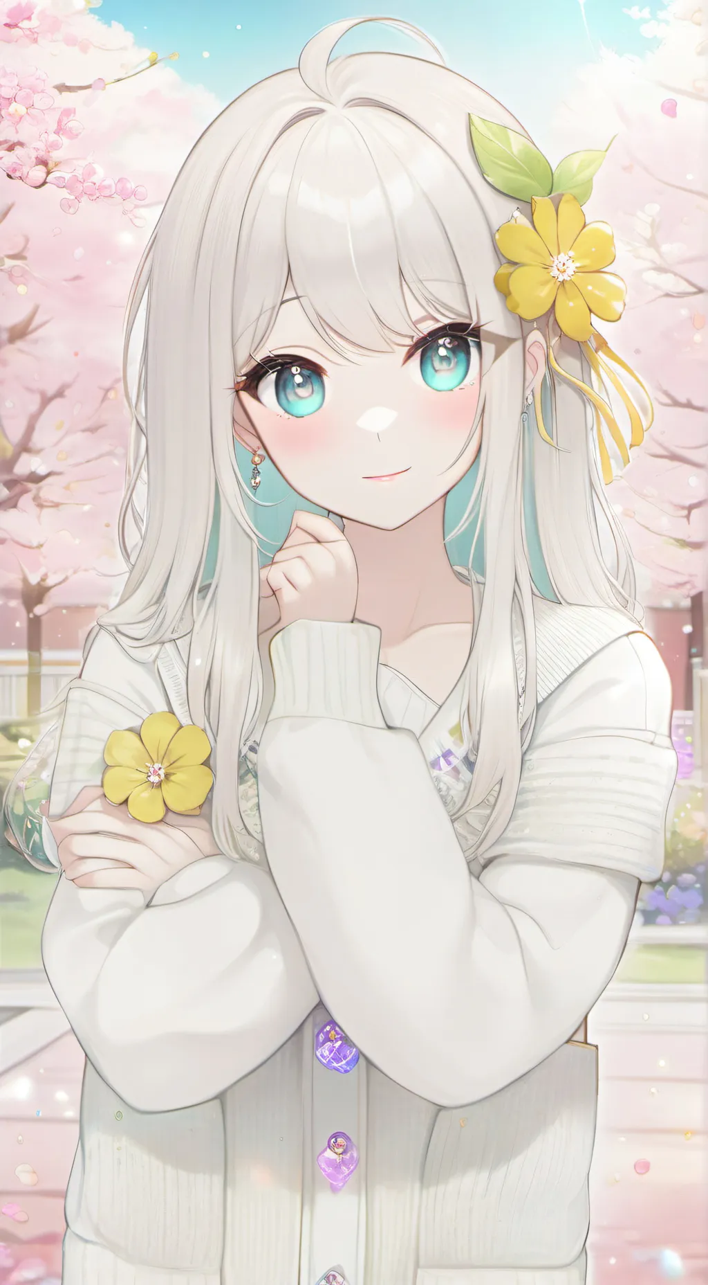 ai character: The Popular Girl's Crush background