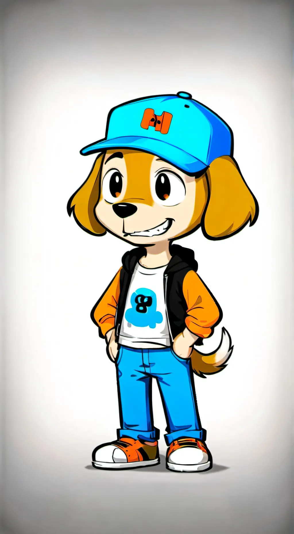 ai character: Dogman background