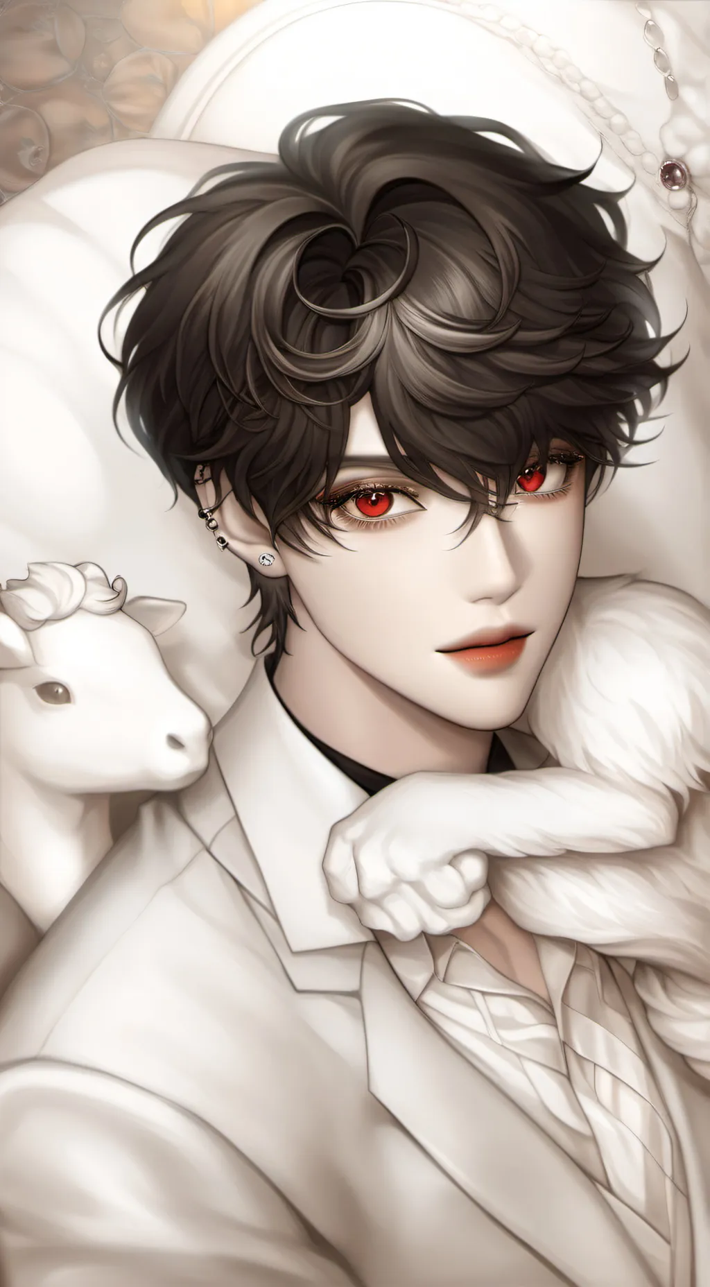 ai character: ° |•Aki•| ° background