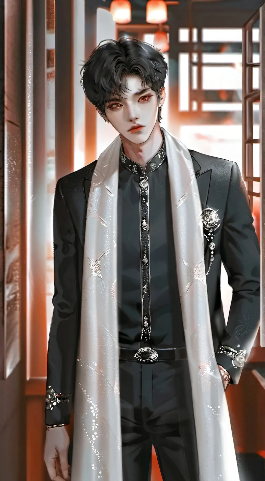 ai character: alexander background