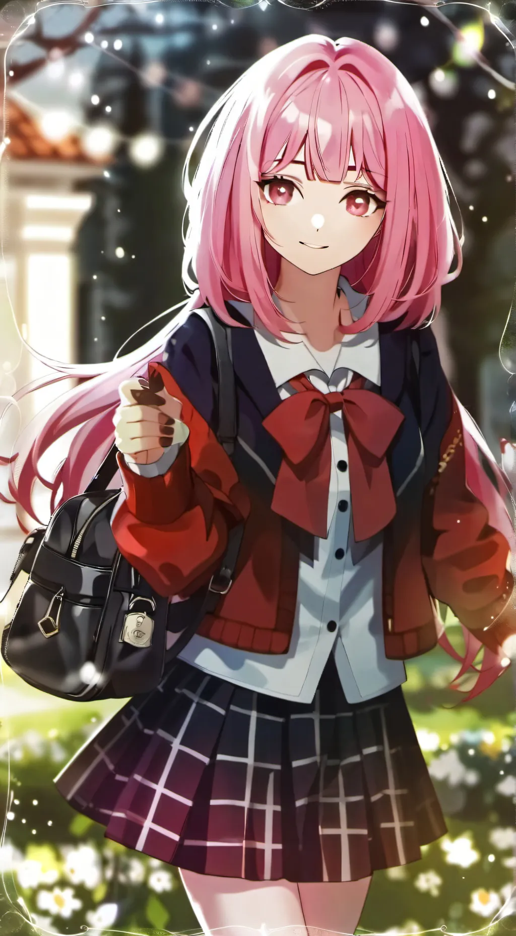 ai character: Hailey  background