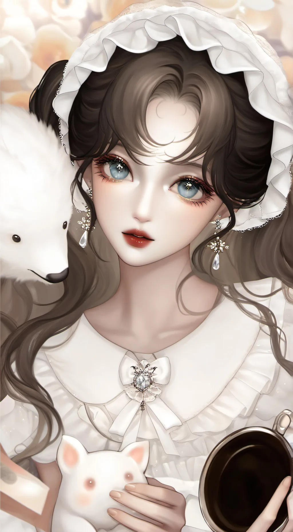 ai character: 𝕃𝕚𝕝𝕪 background