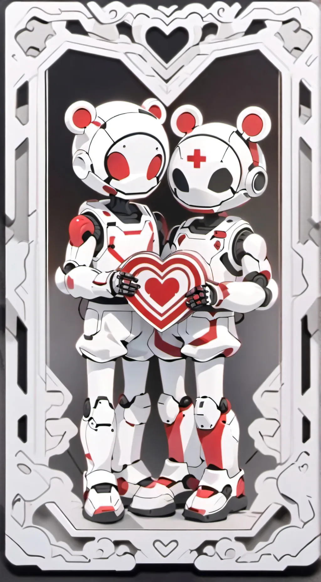 ai character: ⛓️Murder Drones⛓️ background