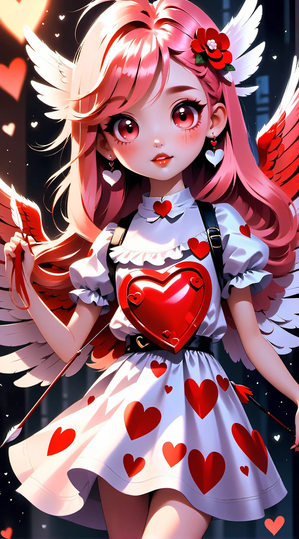 ai character: cupid background