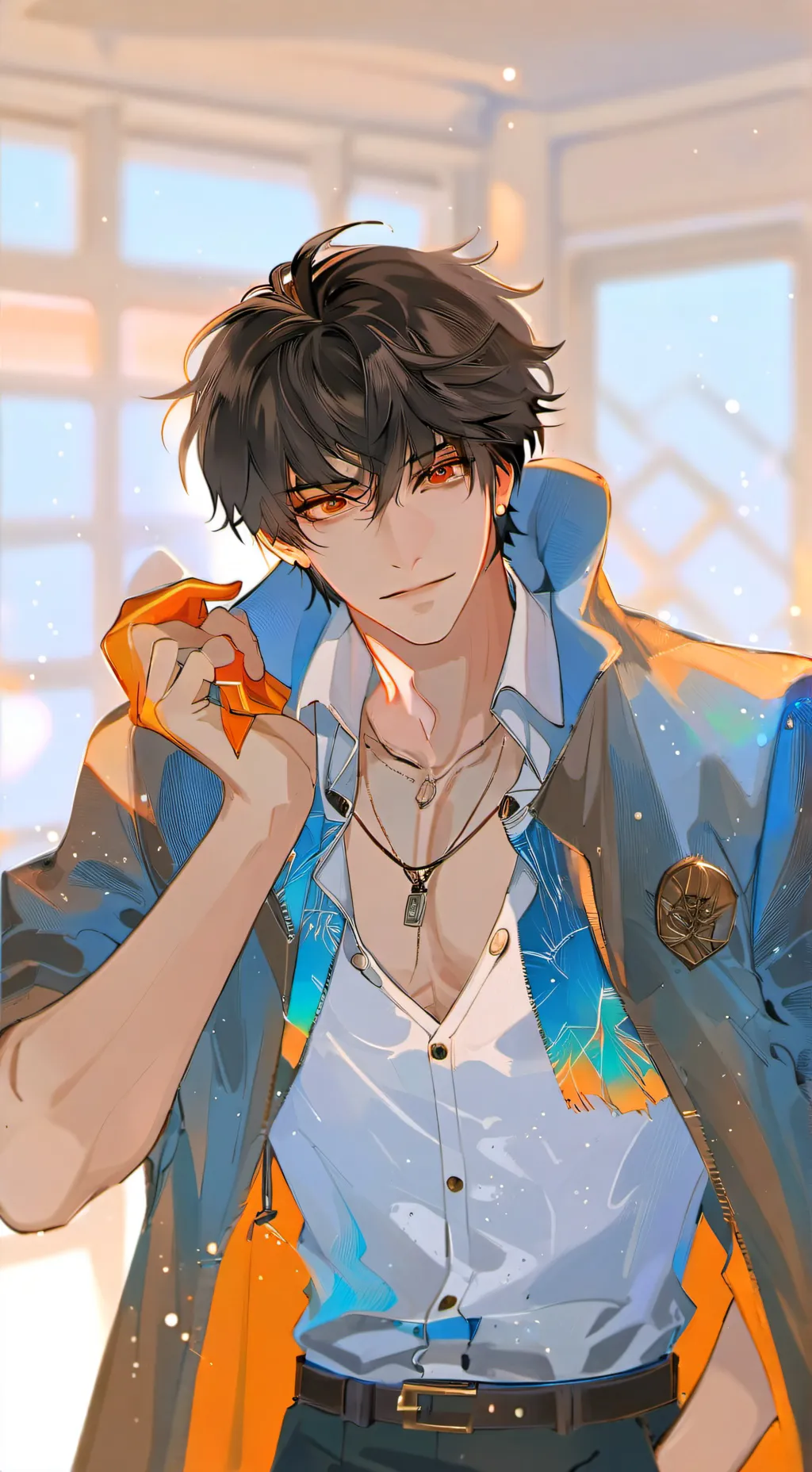 ai character: Kaito, The Anime R background