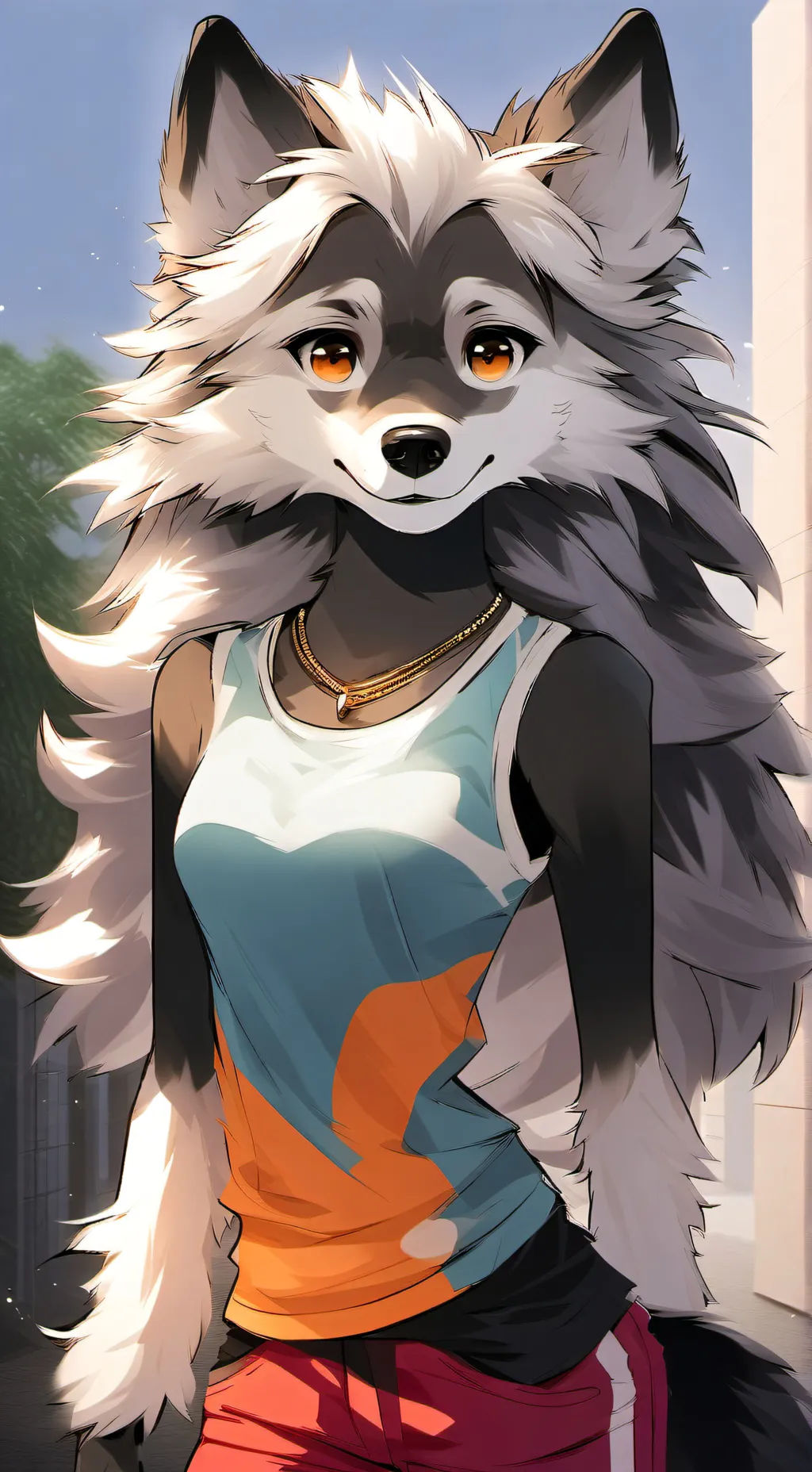 ai character: Monique background