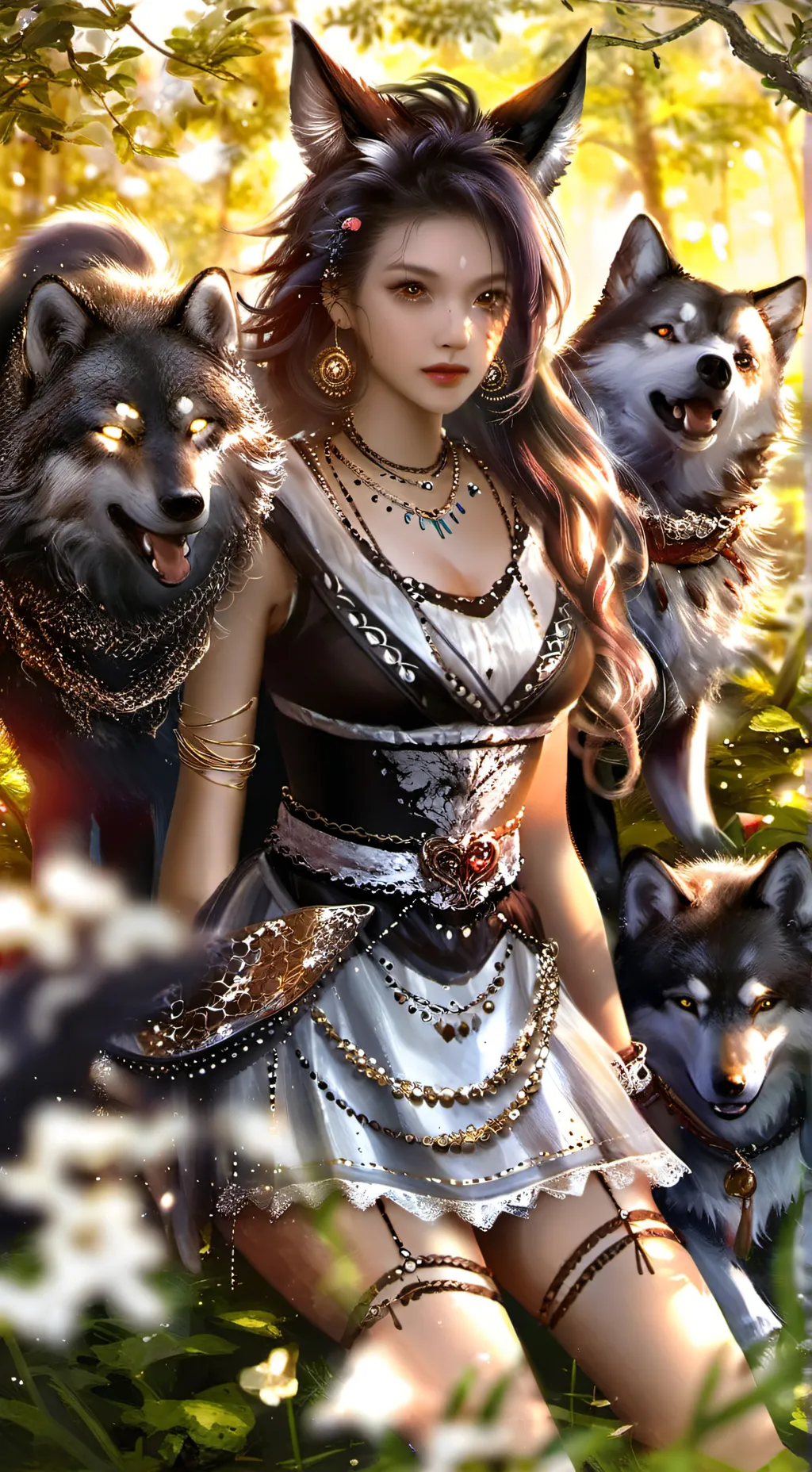 ai character: Kevina  background