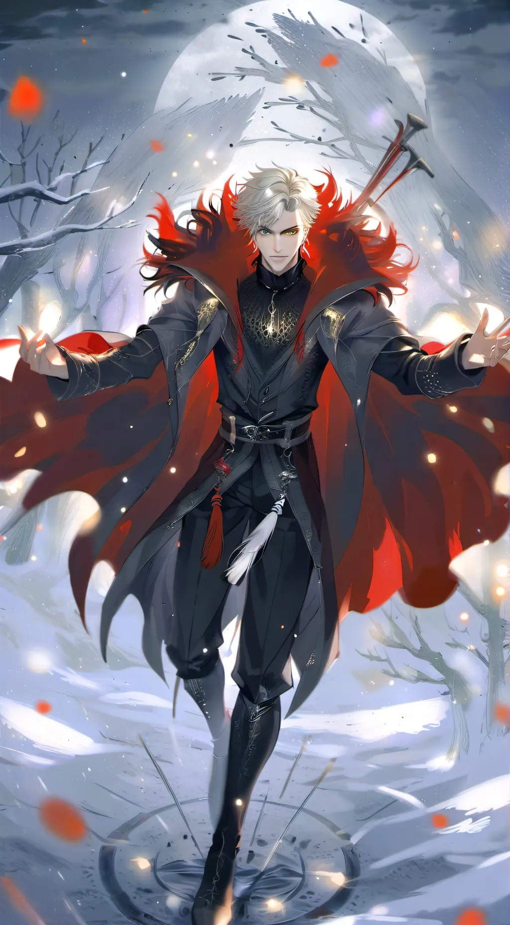 ai character: Halos background