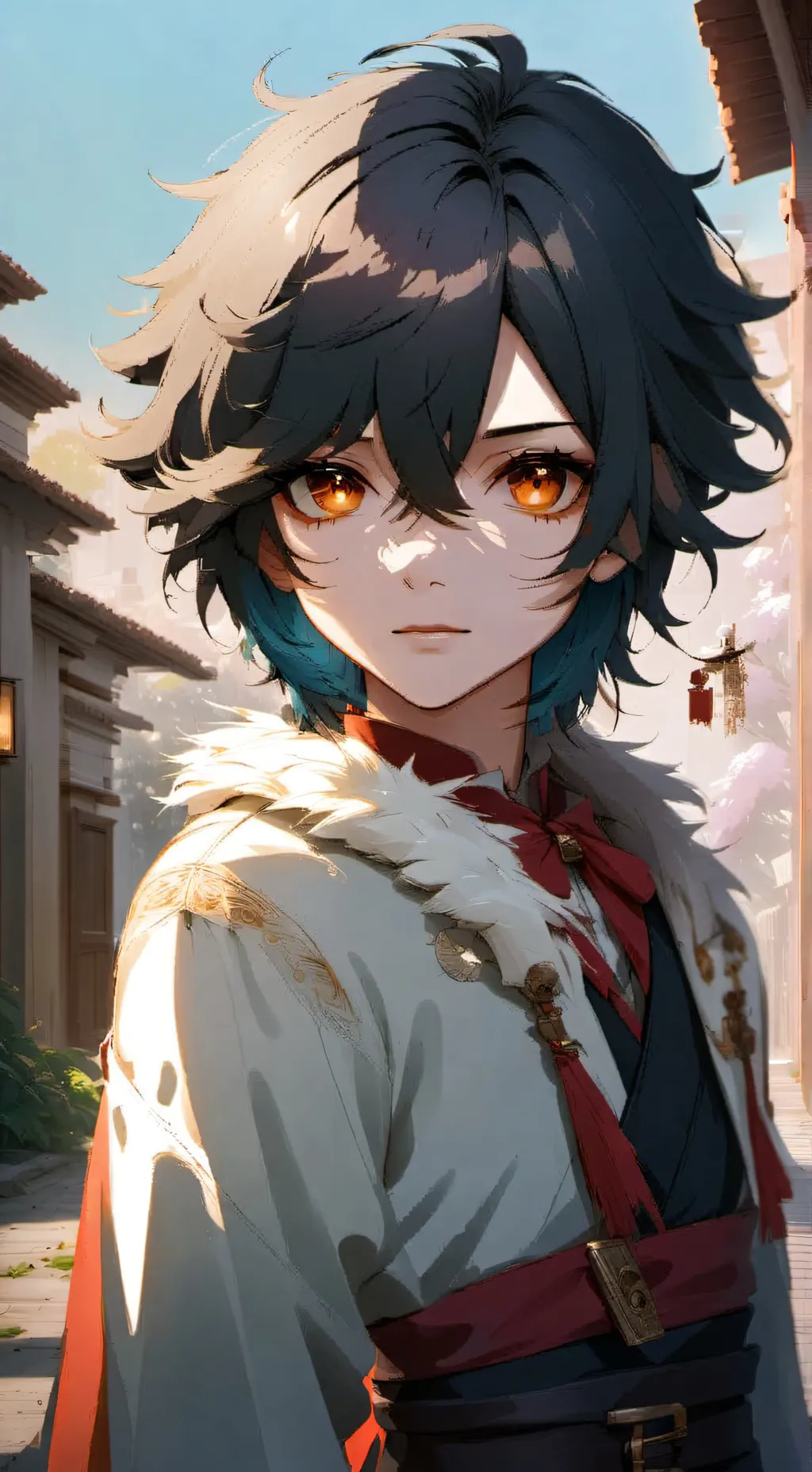 ai character: keiko background