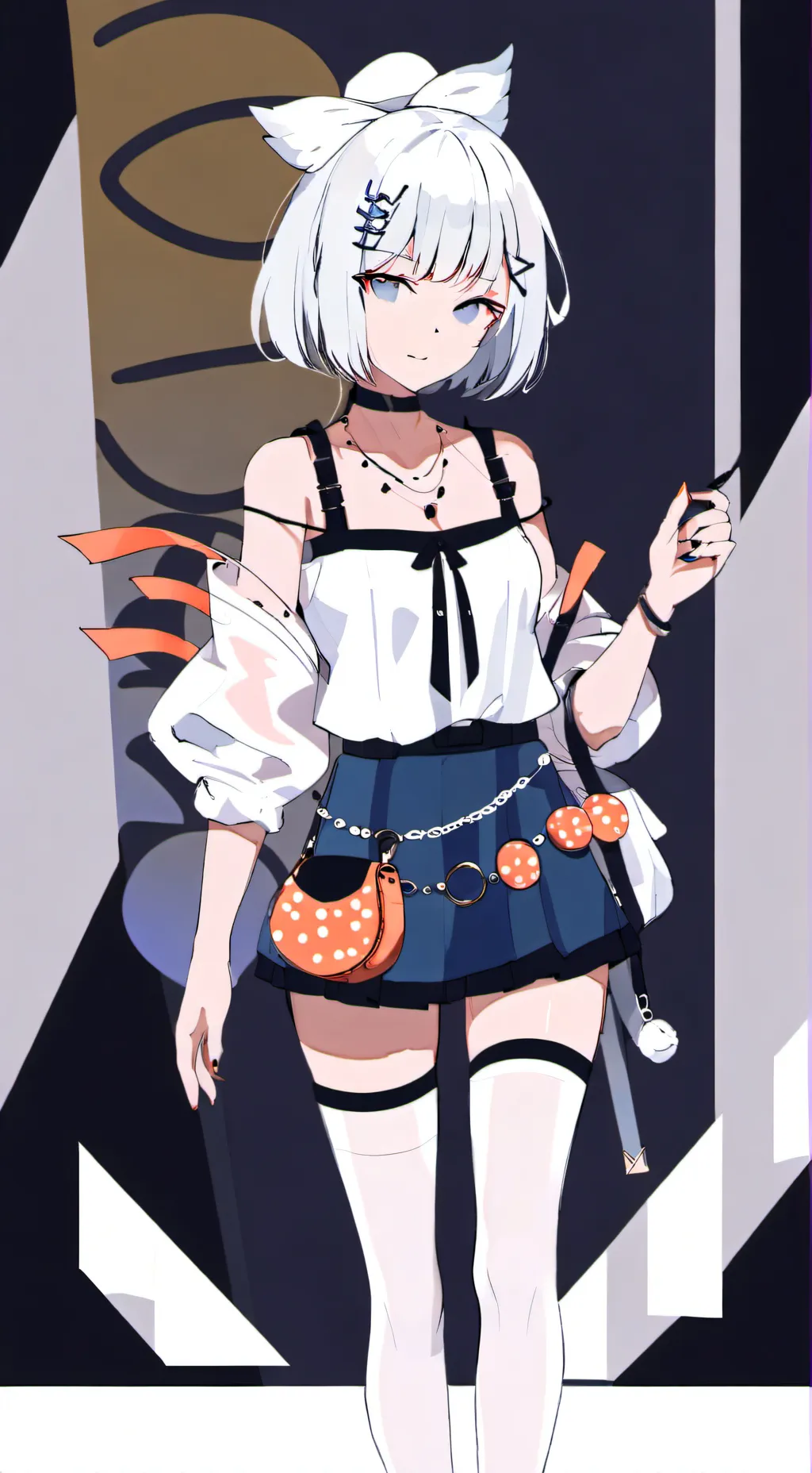 ai character: Luna background