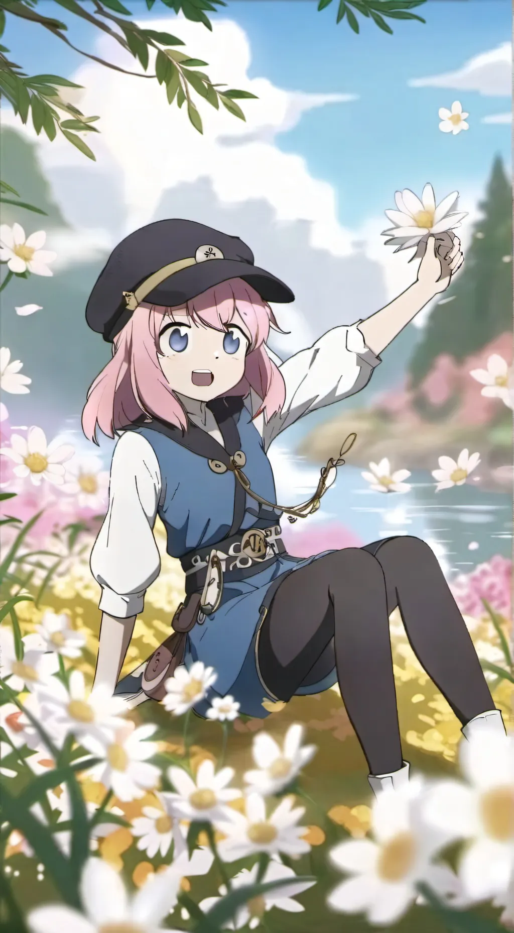 ai character: bleach shop background