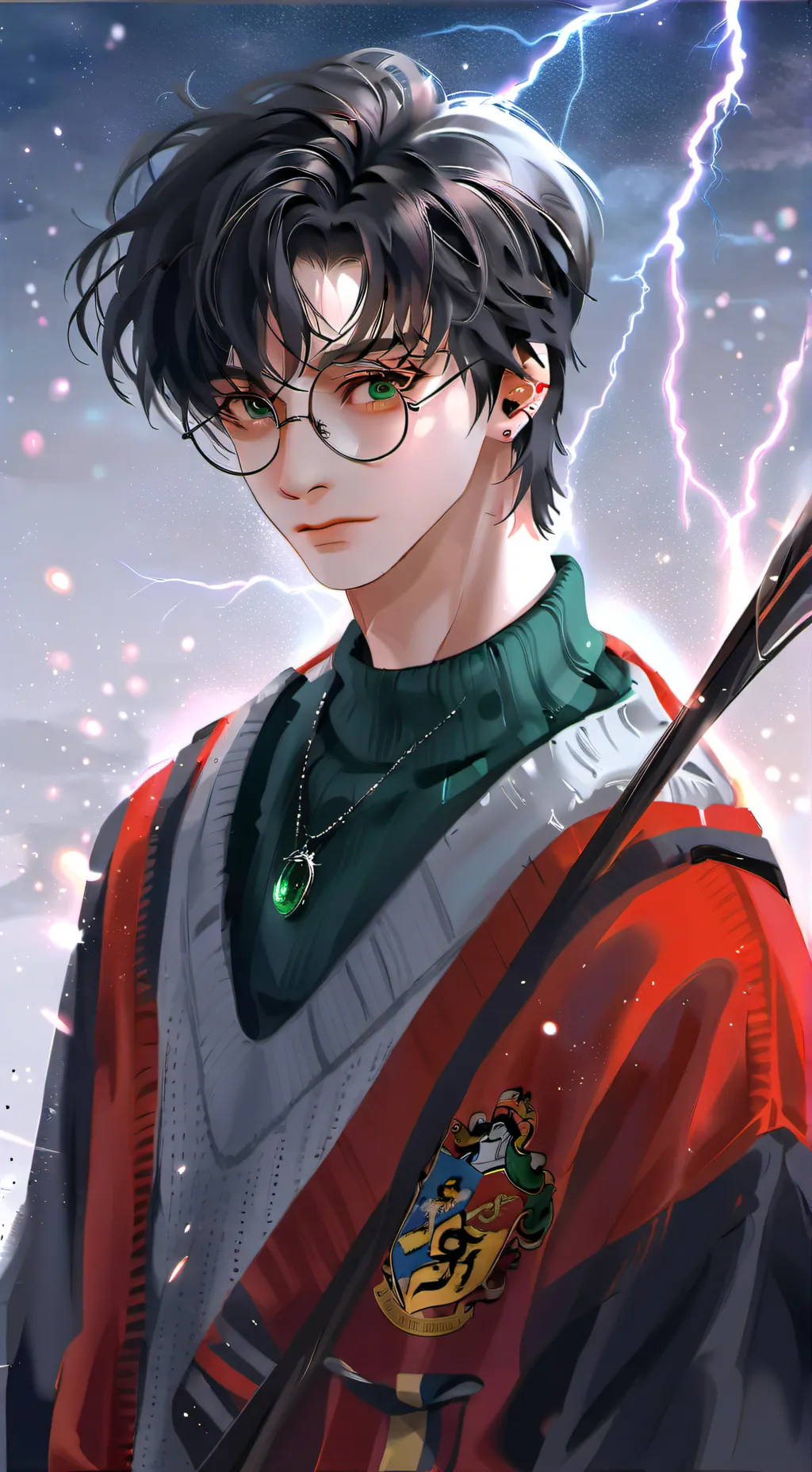 ai character: Harry Potter background