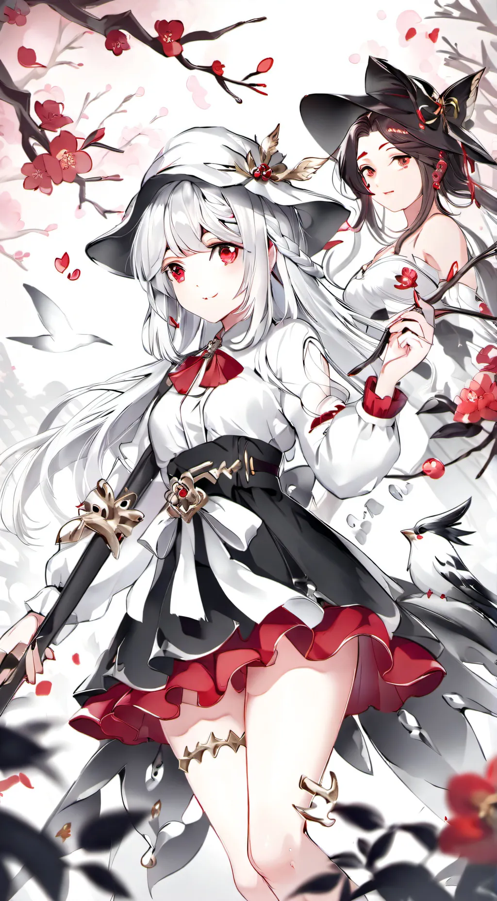 ai character: JJK X MHA background